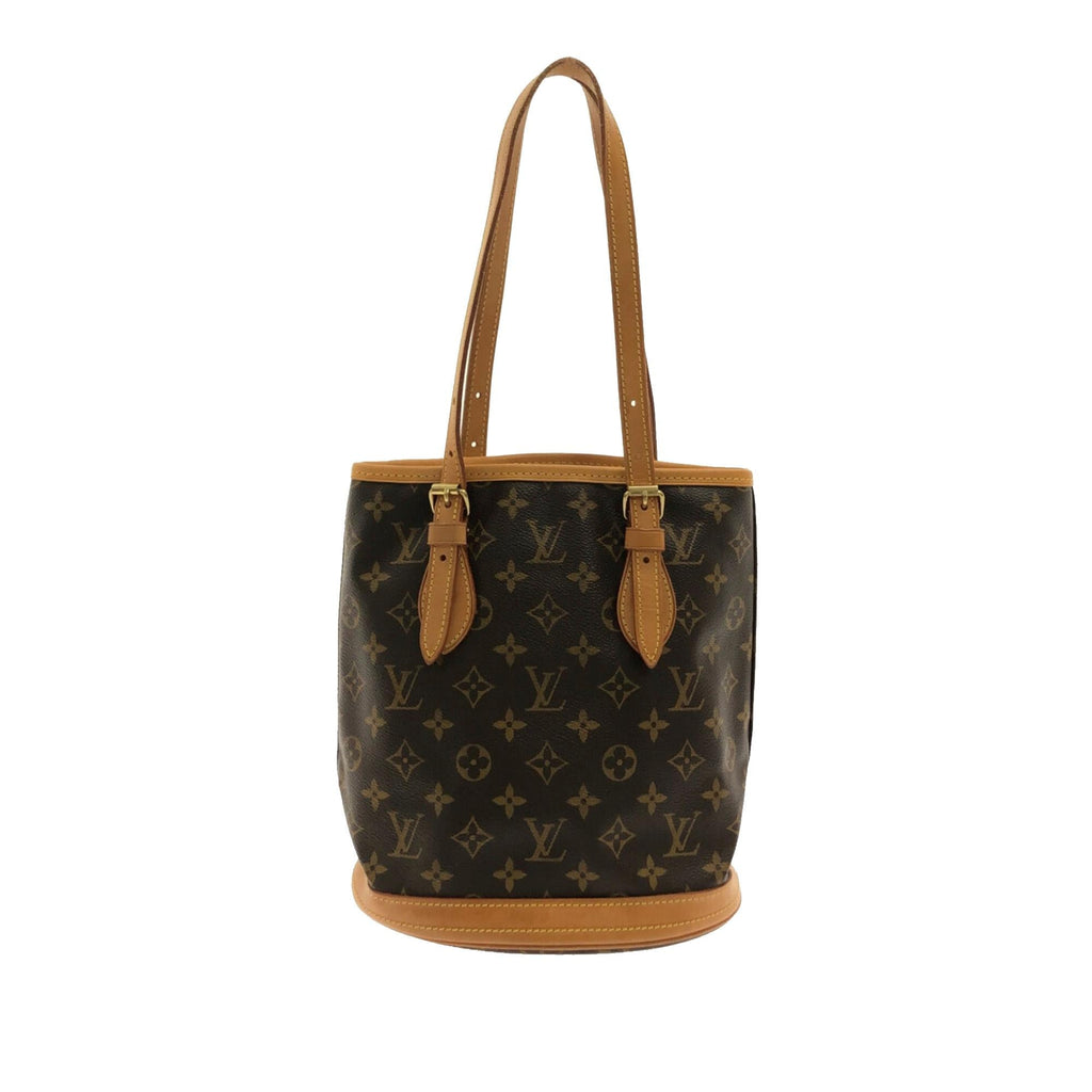 Louis Vuitton Monogram Petit Bucket (SHG-8UOglS)