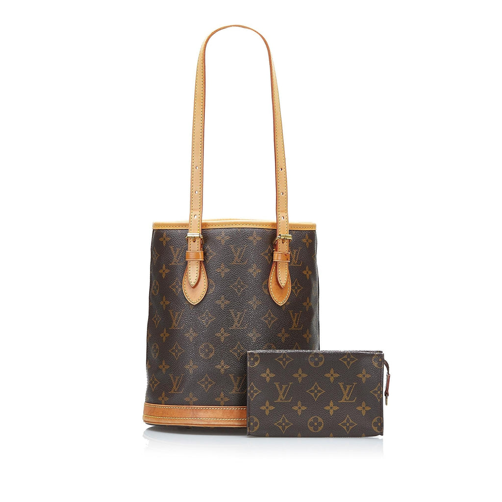 Louis Vuitton Monogram Petit Bucket (SHG-XqlCtj)