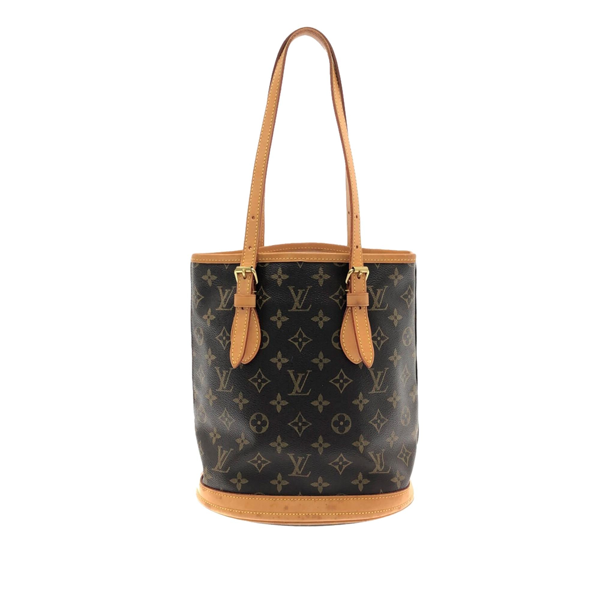 Louis Vuitton Monogram Petit Bucket (SHG-3C1Mm6)
