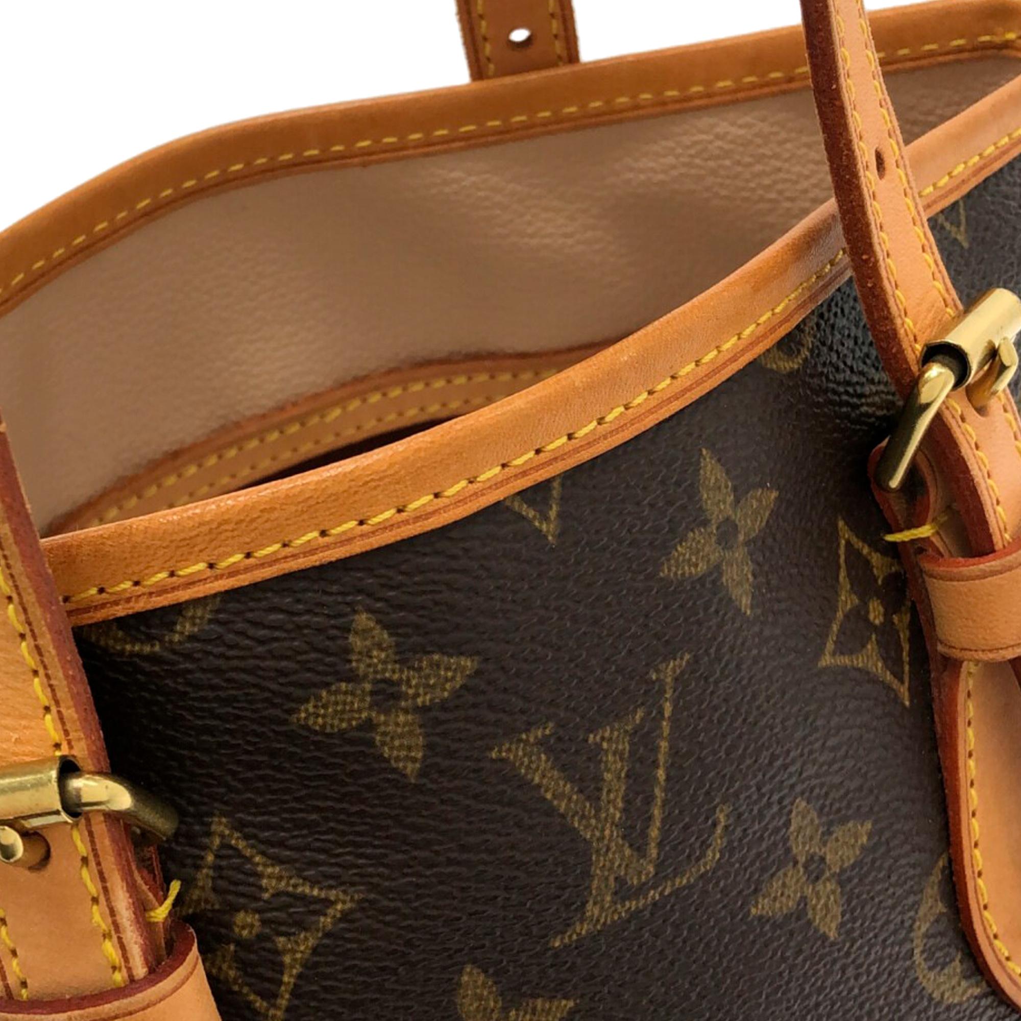 Louis Vuitton Monogram Petit Bucket (SHG-3C1Mm6)