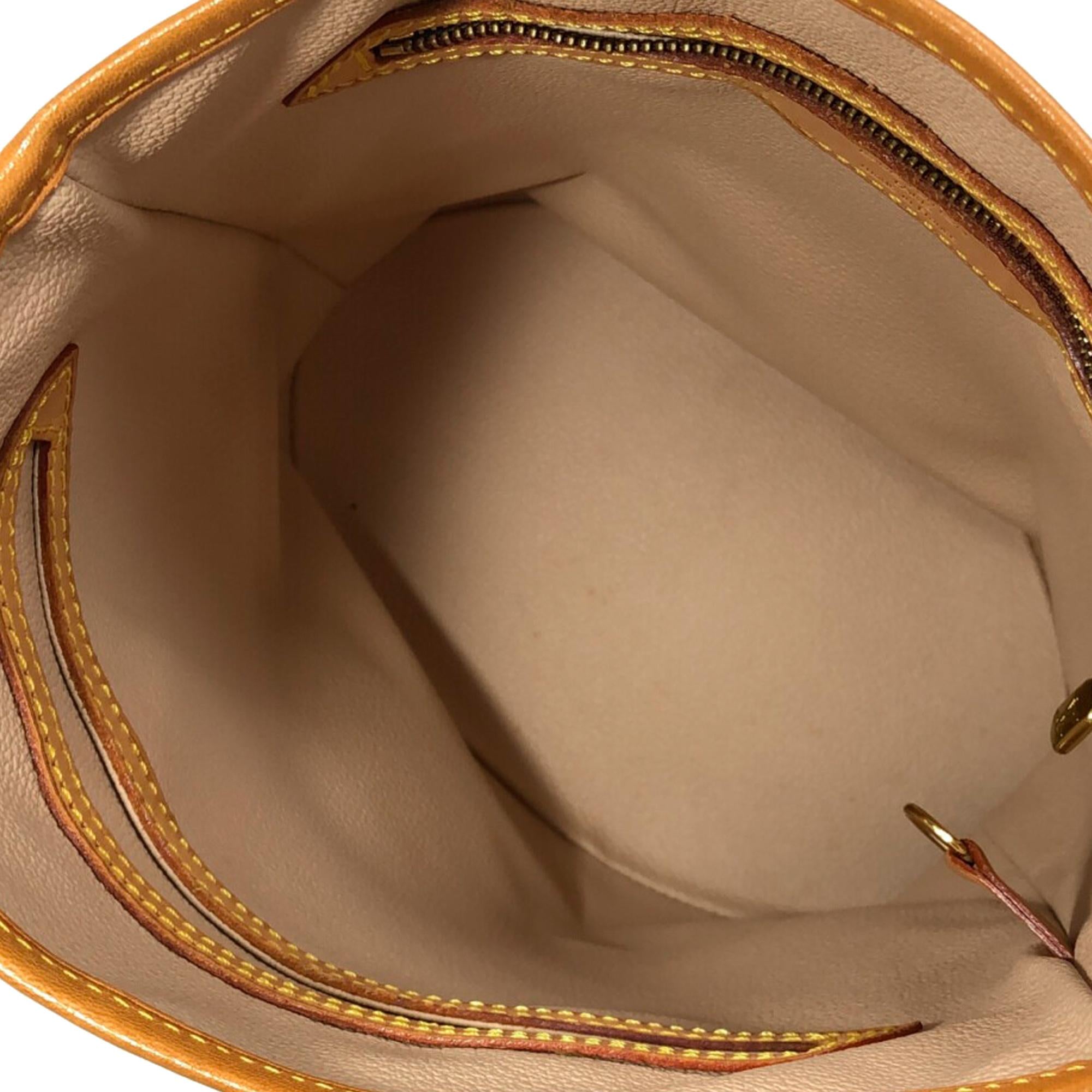 Louis Vuitton Monogram Petit Bucket (SHG-3C1Mm6)