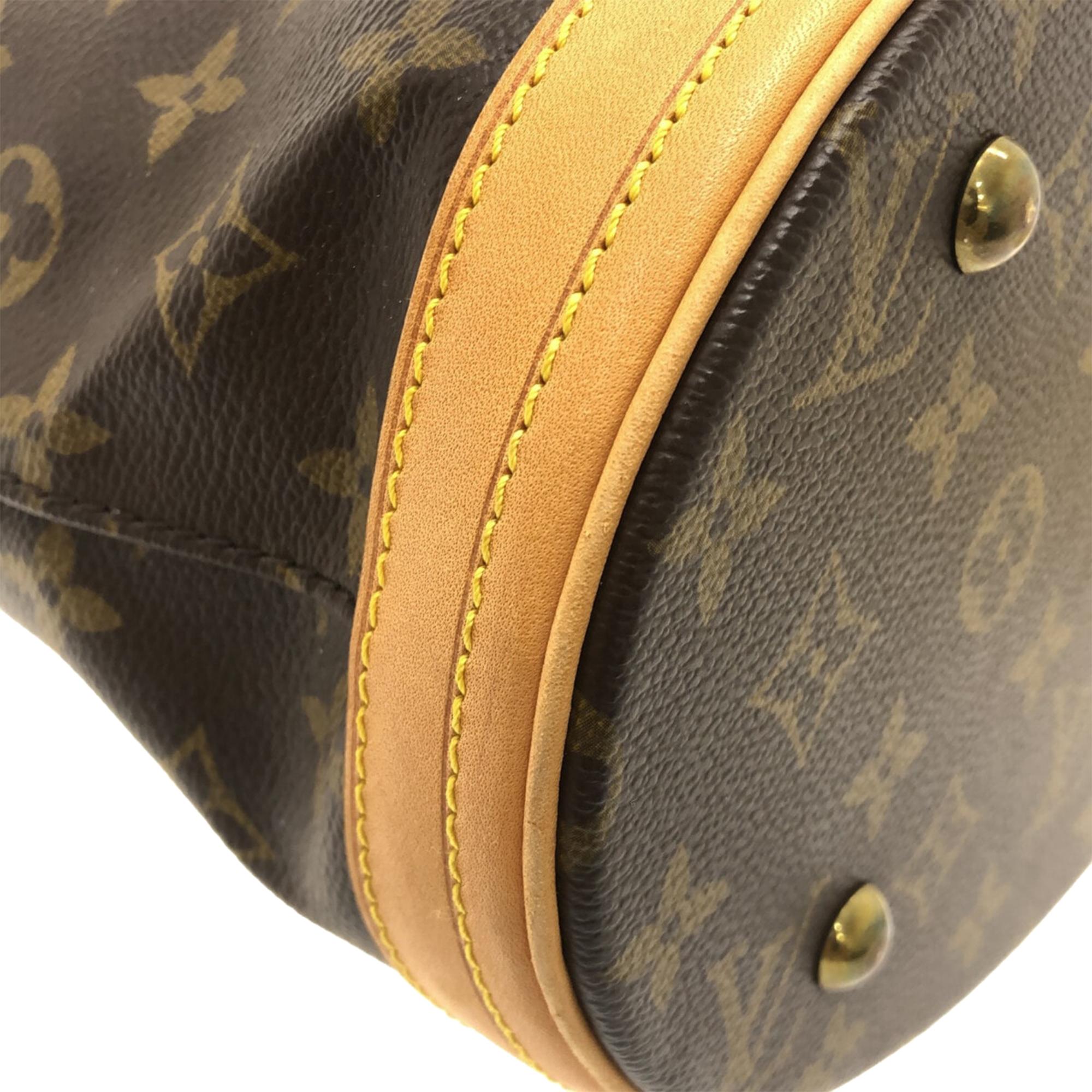 Louis Vuitton Monogram Petit Bucket (SHG-LIjo05)
