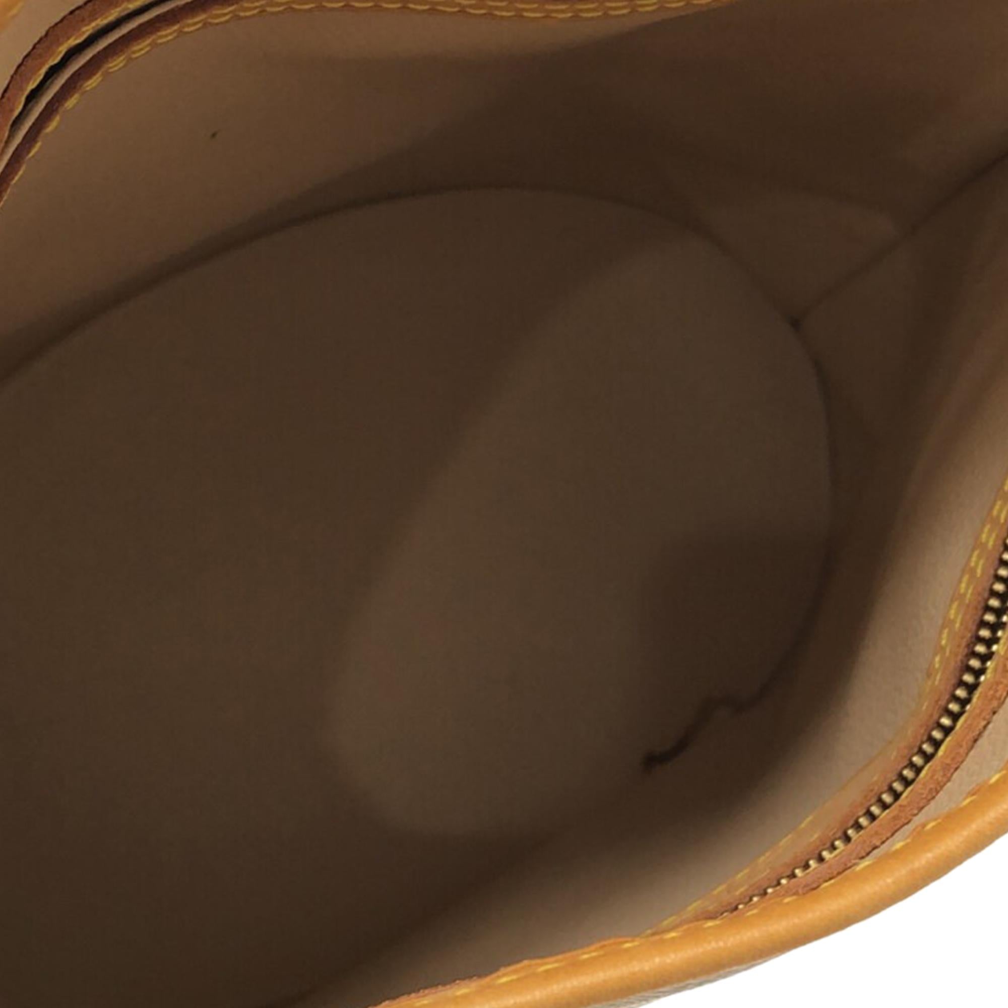 Louis Vuitton Monogram Petit Bucket (SHG-LIjo05)