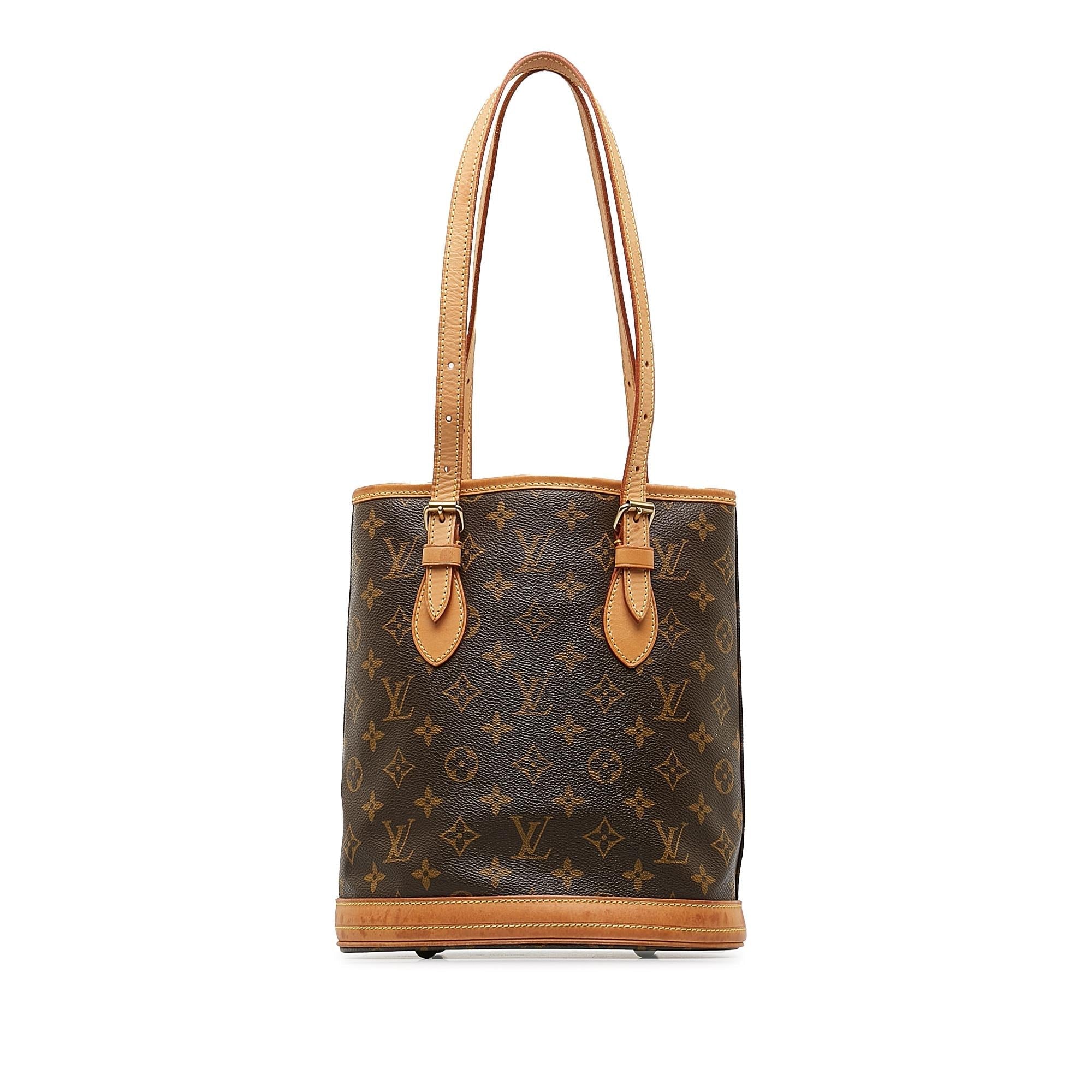 Louis Vuitton Monogram Petit Bucket (SHG-Phhx7f)
