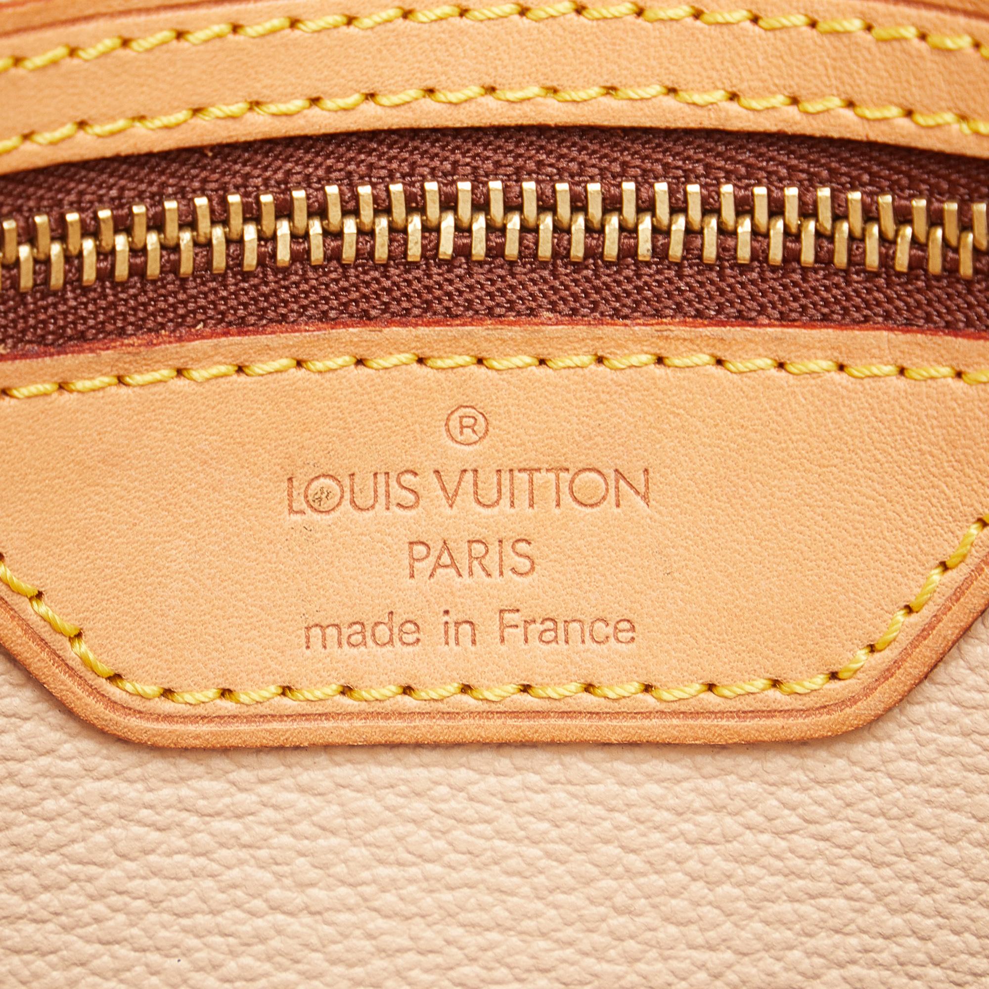 Louis Vuitton Monogram Petit Bucket (SHG-Phhx7f)