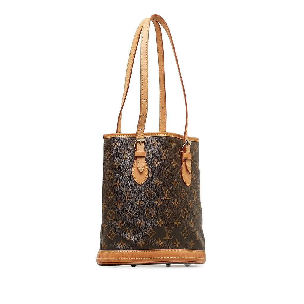 Louis Vuitton Monogram Petit Bucket (SHG-Phhx7f)