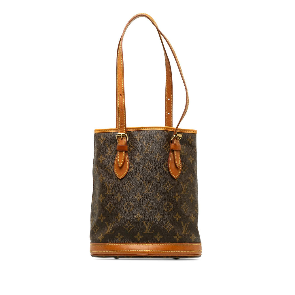 Louis Vuitton Monogram Petit Bucket (SHG-d55QoA)