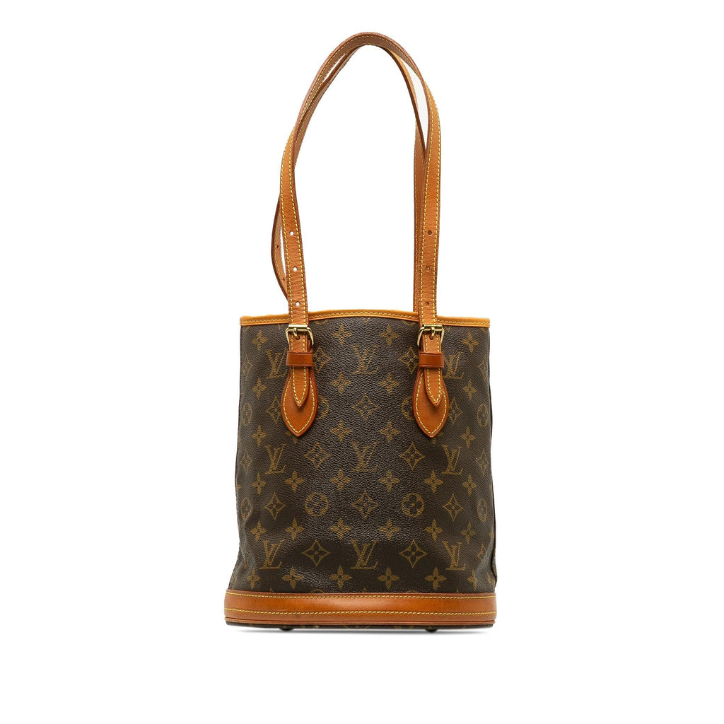 Louis Vuitton Monogram Petit Bucket (SHG-d55QoA)