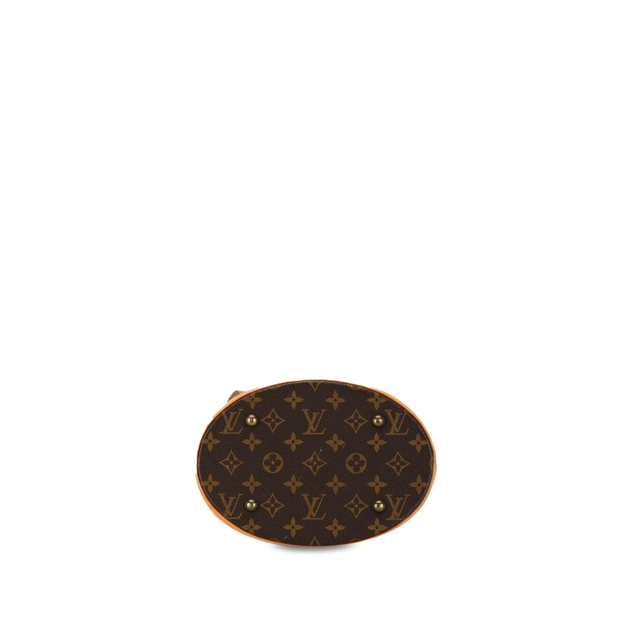 Louis Vuitton Monogram Petit Bucket (SHG-qOvBFo)