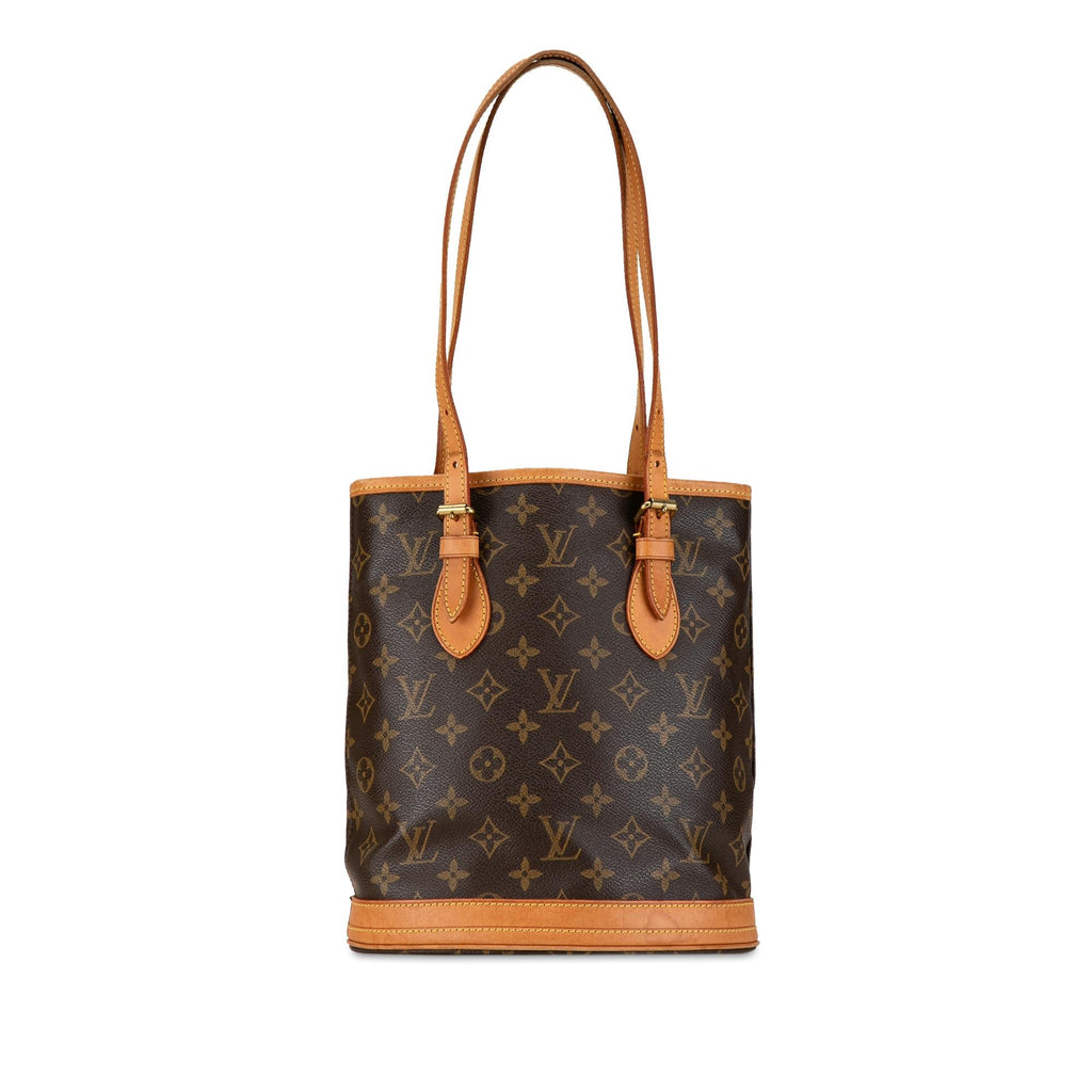 Louis Vuitton Monogram Petit Bucket (SHG-ijkvYu)