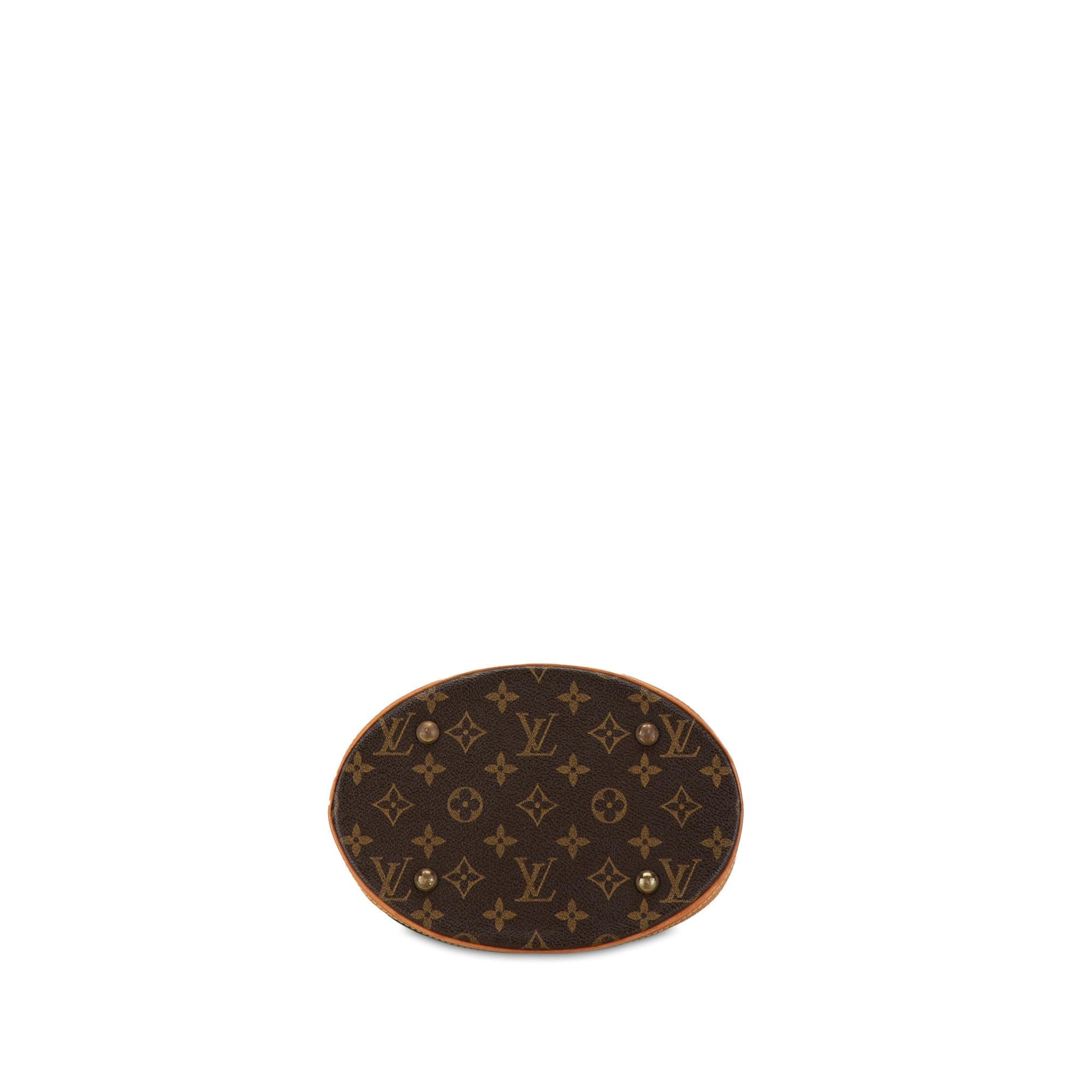 Louis Vuitton Monogram Petit Bucket (SHG-ijkvYu)