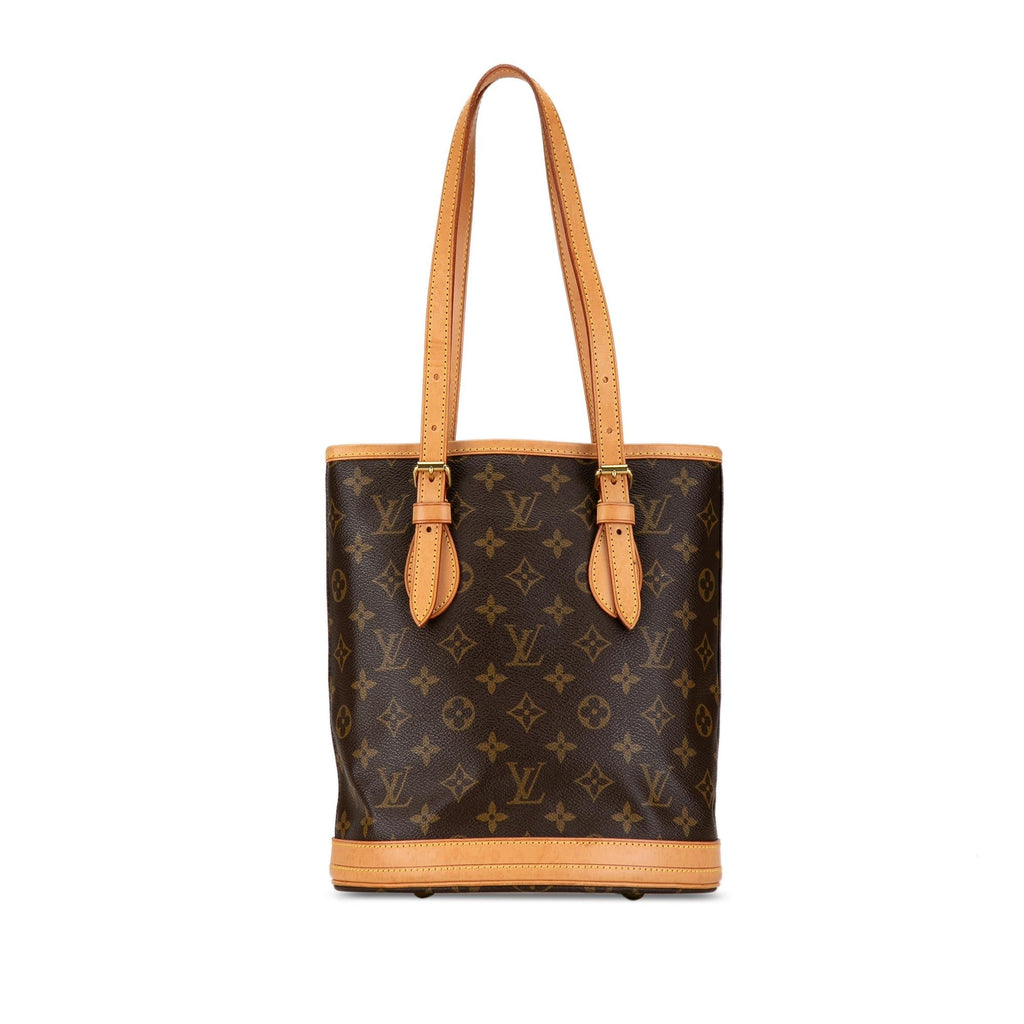 Louis Vuitton Monogram Petit Bucket (SHG-QJIMcN)