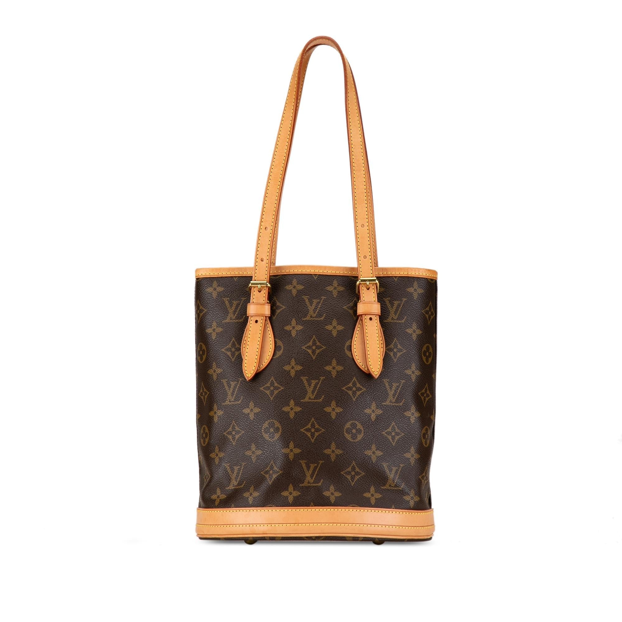 Louis Vuitton Monogram Petit Bucket (SHG-QJIMcN)
