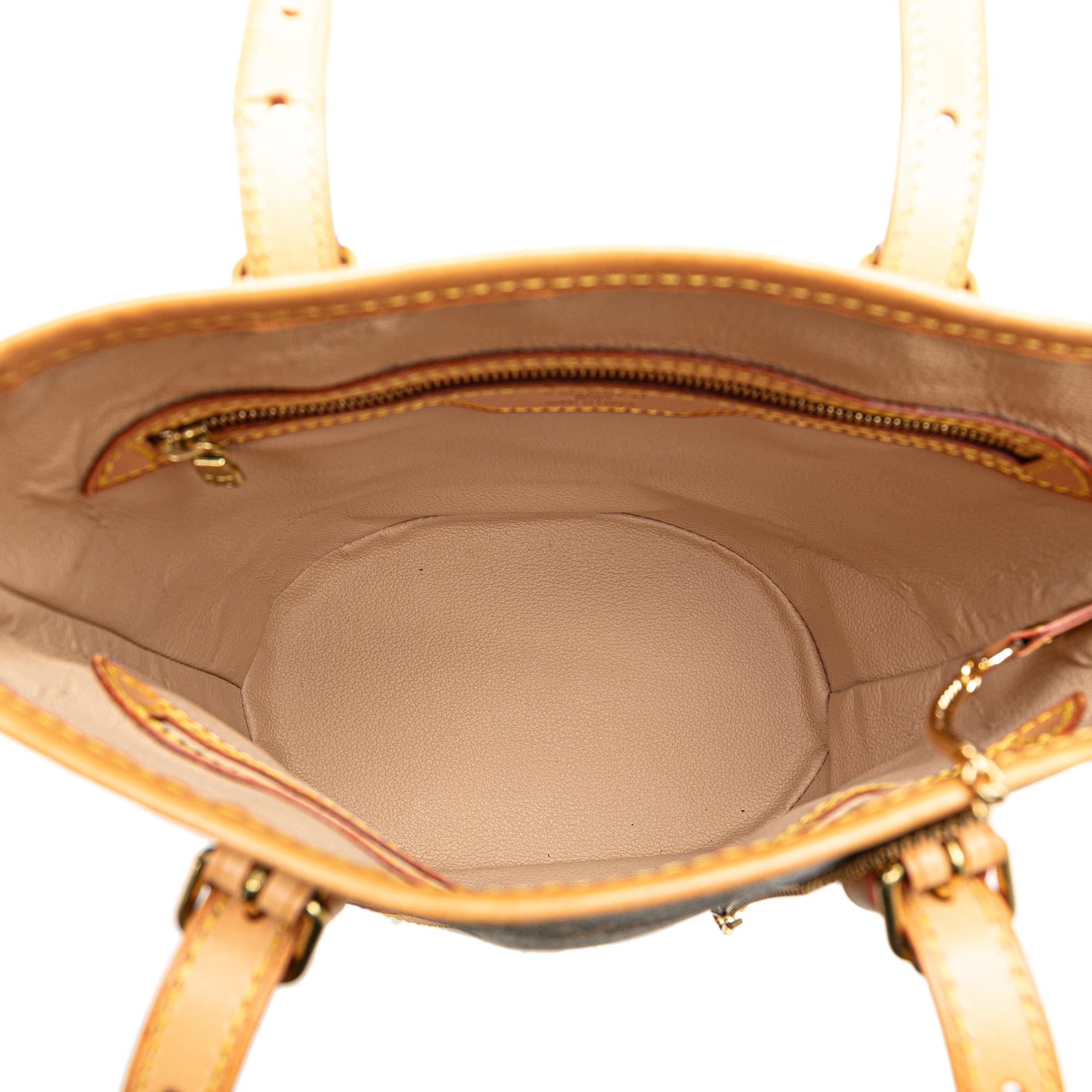 Louis Vuitton Monogram Petit Bucket (SHG-QJIMcN)