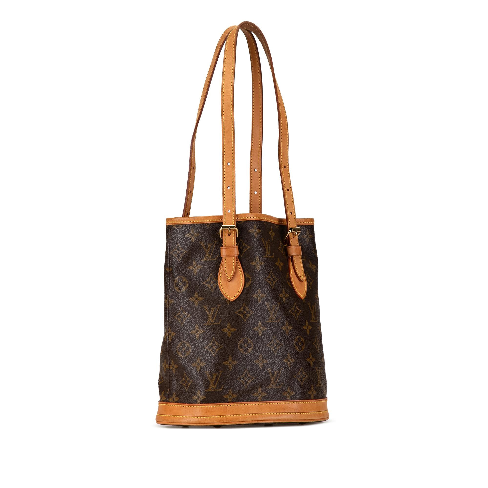 Louis Vuitton Monogram Petit Bucket (SHG-GPfEAQ)