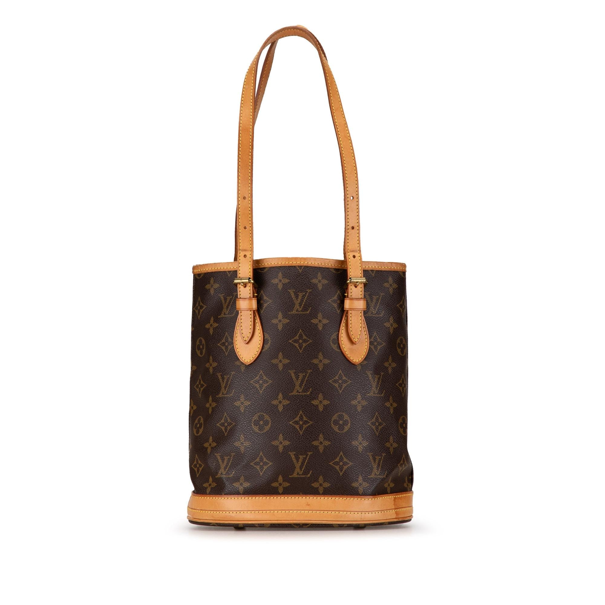 Louis Vuitton Monogram Petit Bucket (SHG-ePl7KN)