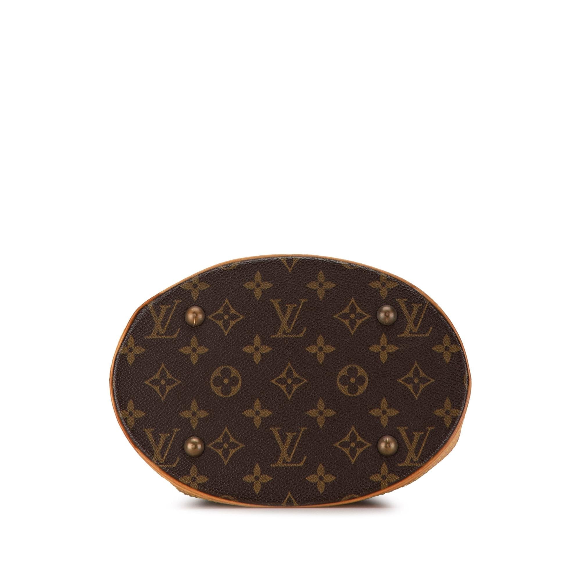 Louis Vuitton Monogram Petit Bucket (SHG-ePl7KN)