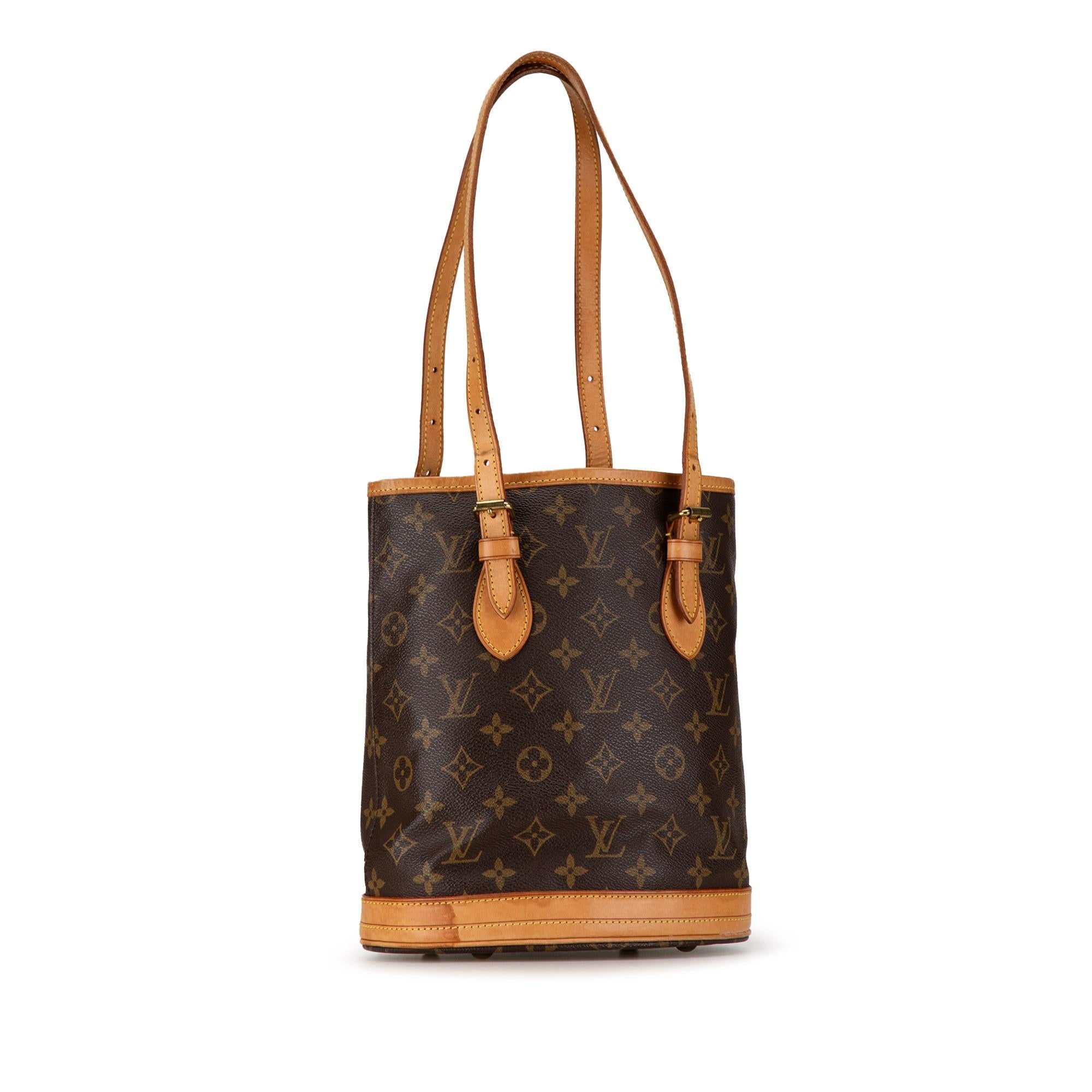 Louis Vuitton Monogram Petit Bucket (SHG-ePl7KN)