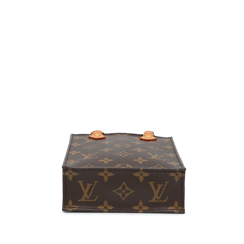 Louis Vuitton Monogram Petit Sac Plat (SHG-PVJerv)