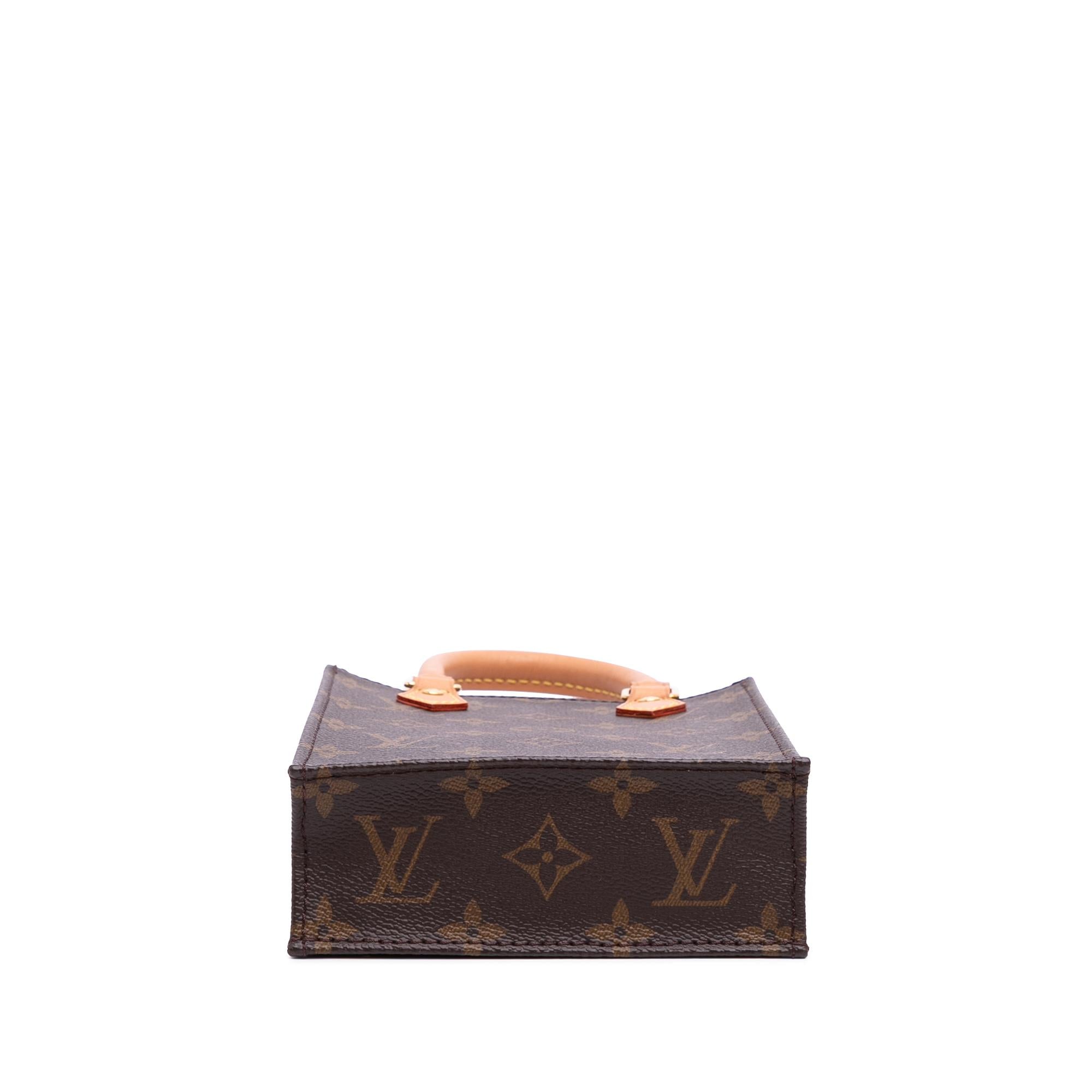 Louis Vuitton Monogram Petit Sac Plat