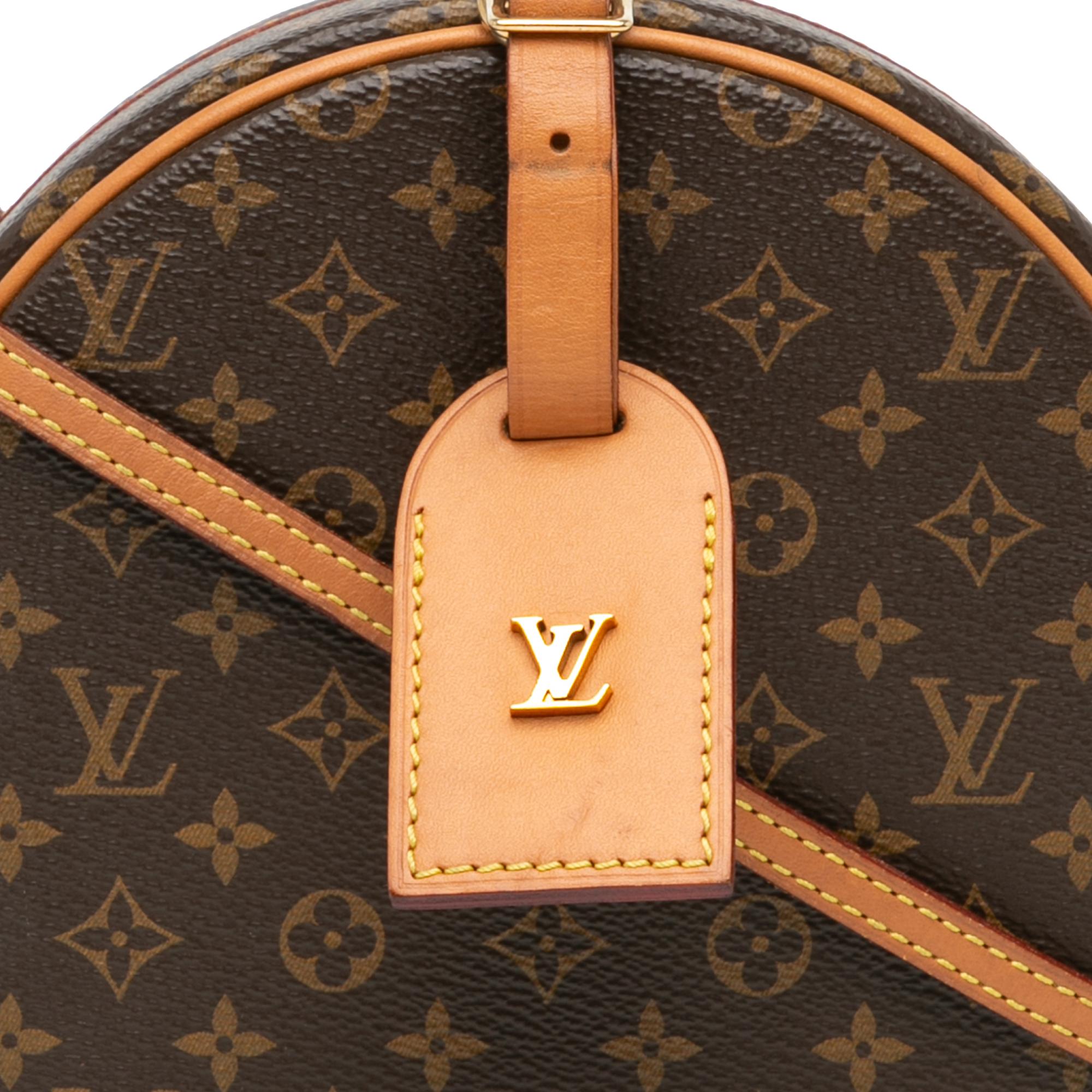 Louis Vuitton Monogram Petite Boite Chapeau (SHG-OphNuW)