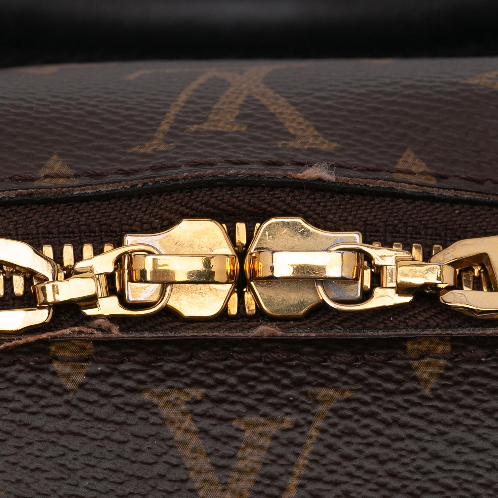 Louis Vuitton Monogram Petite Malle Souple (SHG-SGA0VN)