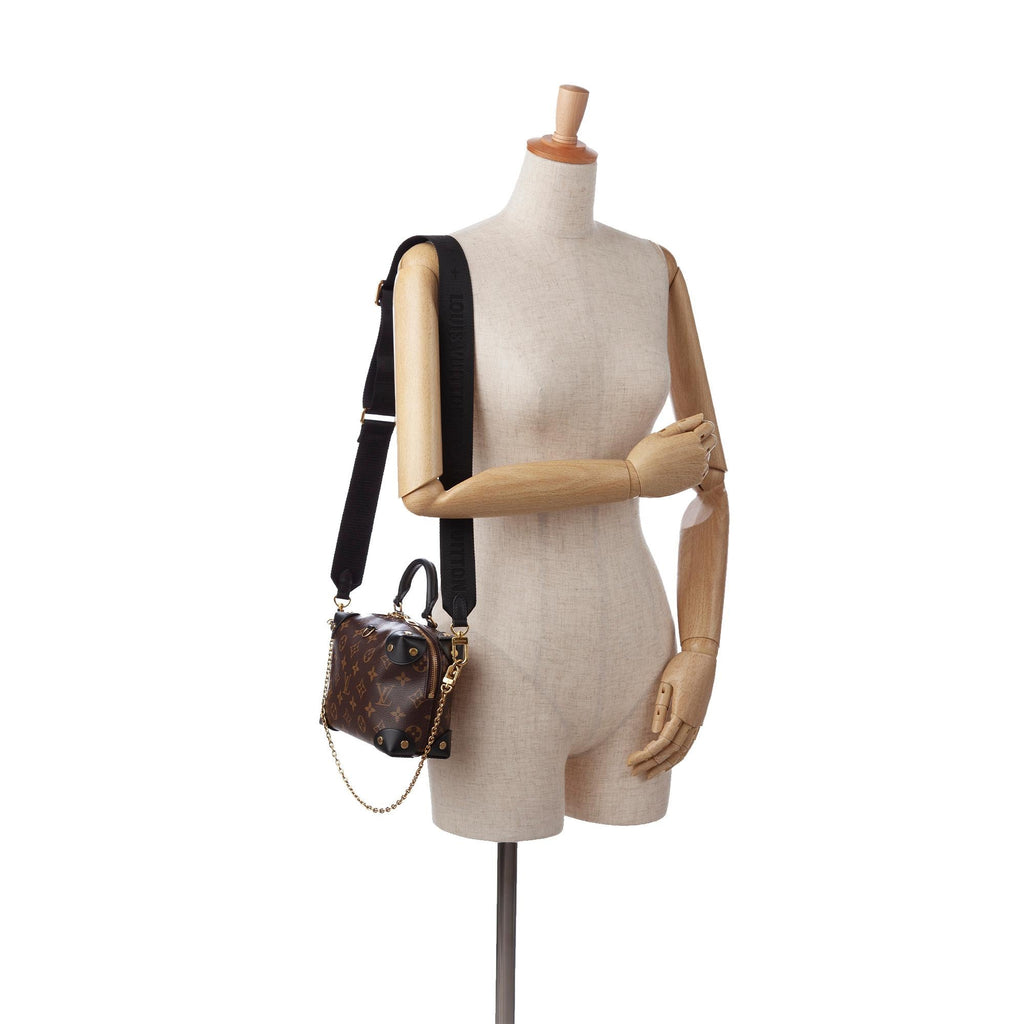 Louis Vuitton Monogram Petite Malle Souple (SHG-SGA0VN)