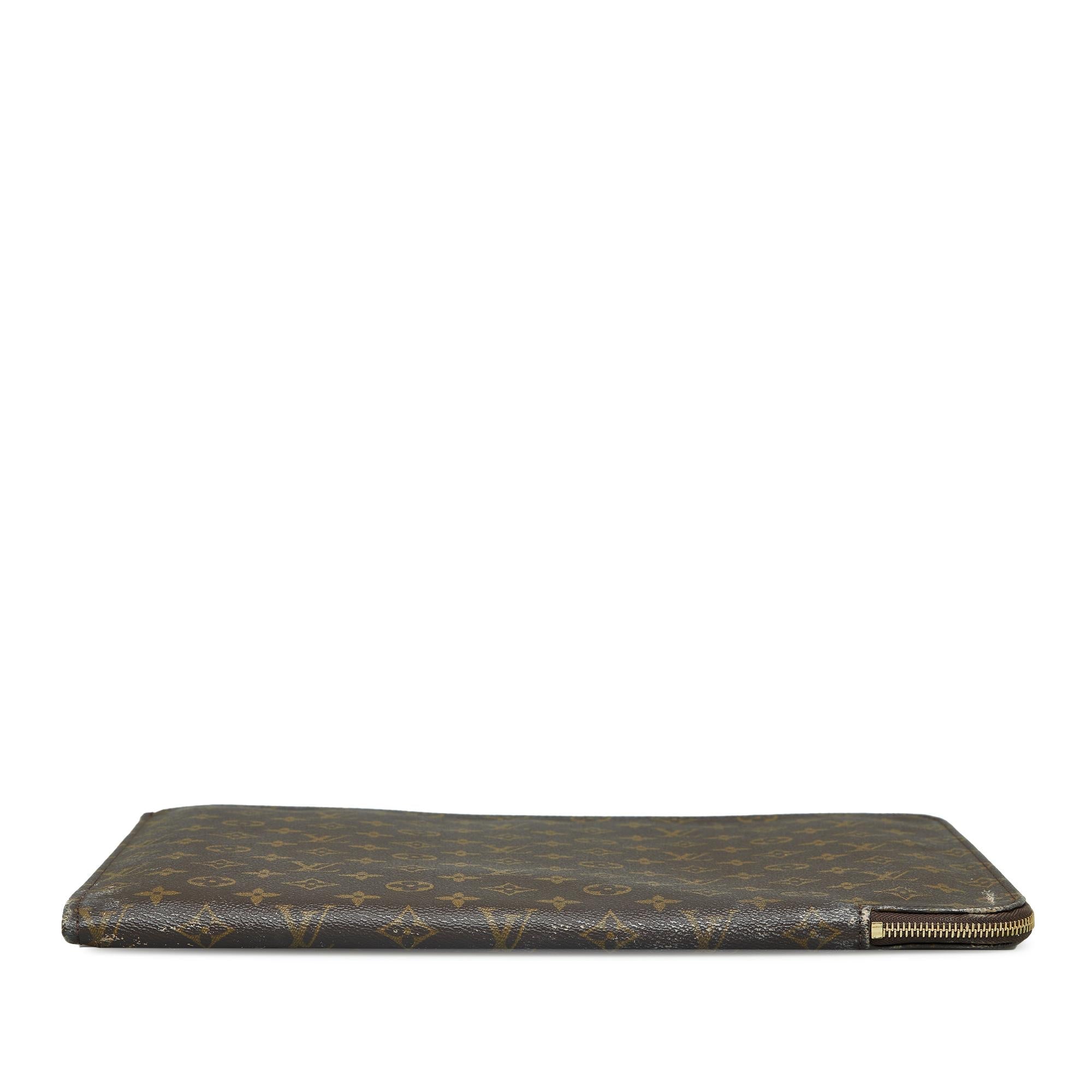 Louis Vuitton Monogram Poche-Documents Portfolio 30 (SHG-UW0xHq)