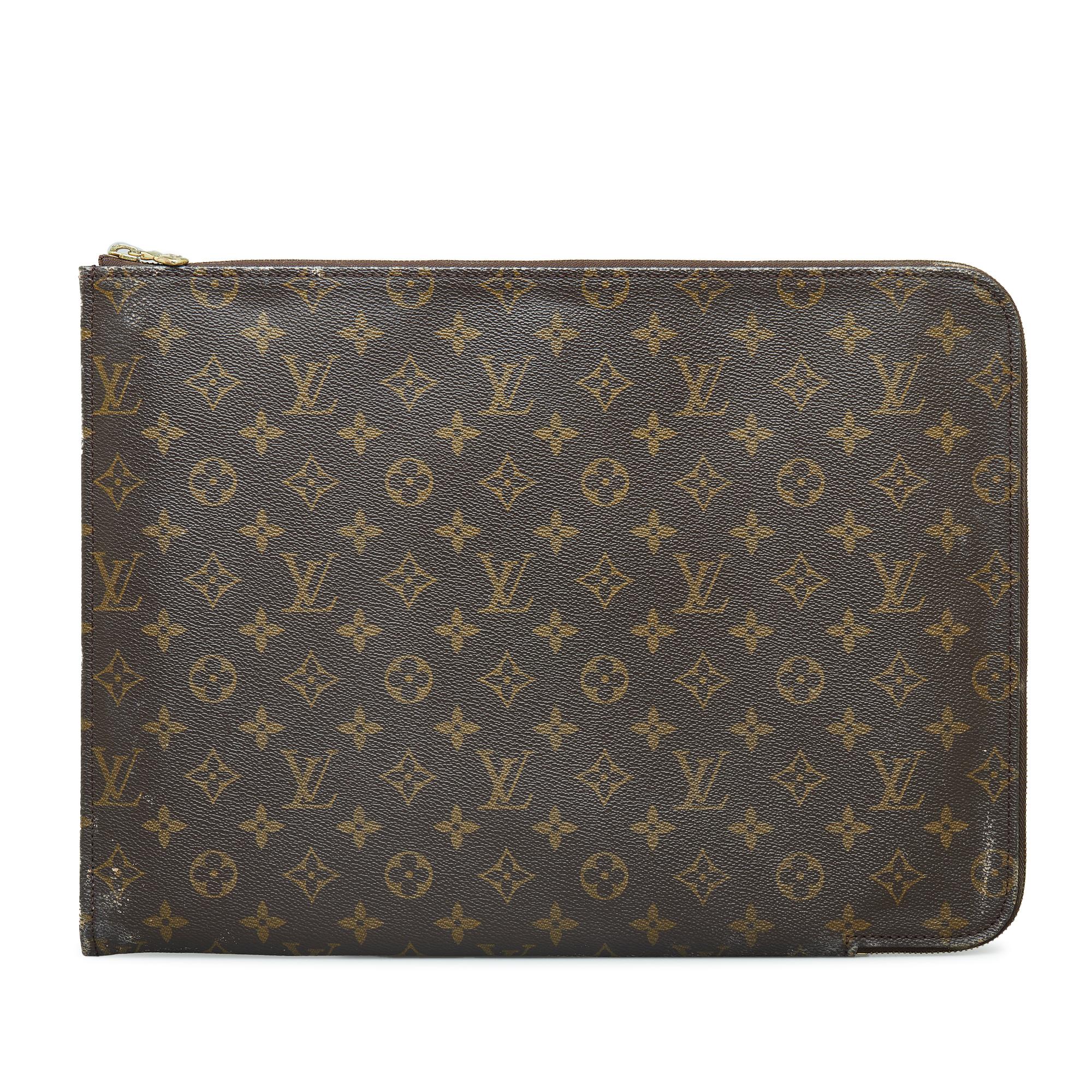 Louis Vuitton Monogram Poche-Documents Portfolio 30 (SHG-UW0xHq)