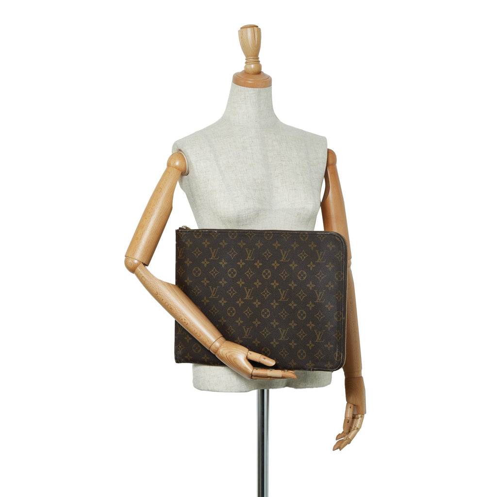 Louis Vuitton Monogram Poche-Documents Portfolio 30 (SHG-UW0xHq)
