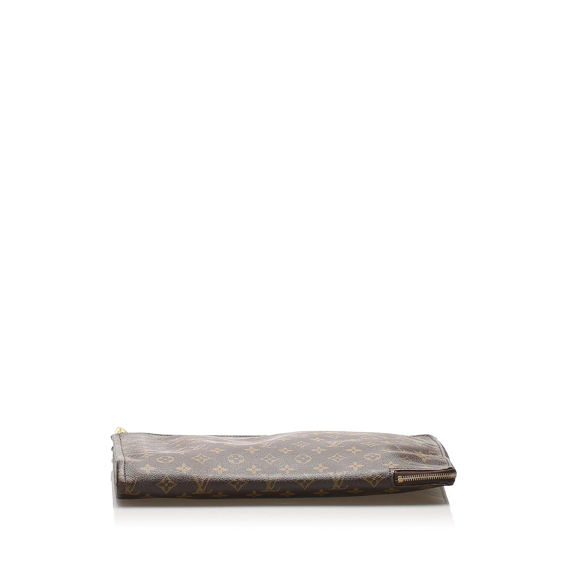 Louis Vuitton Monogram Poche Documents Portfolio (SHG-22735)