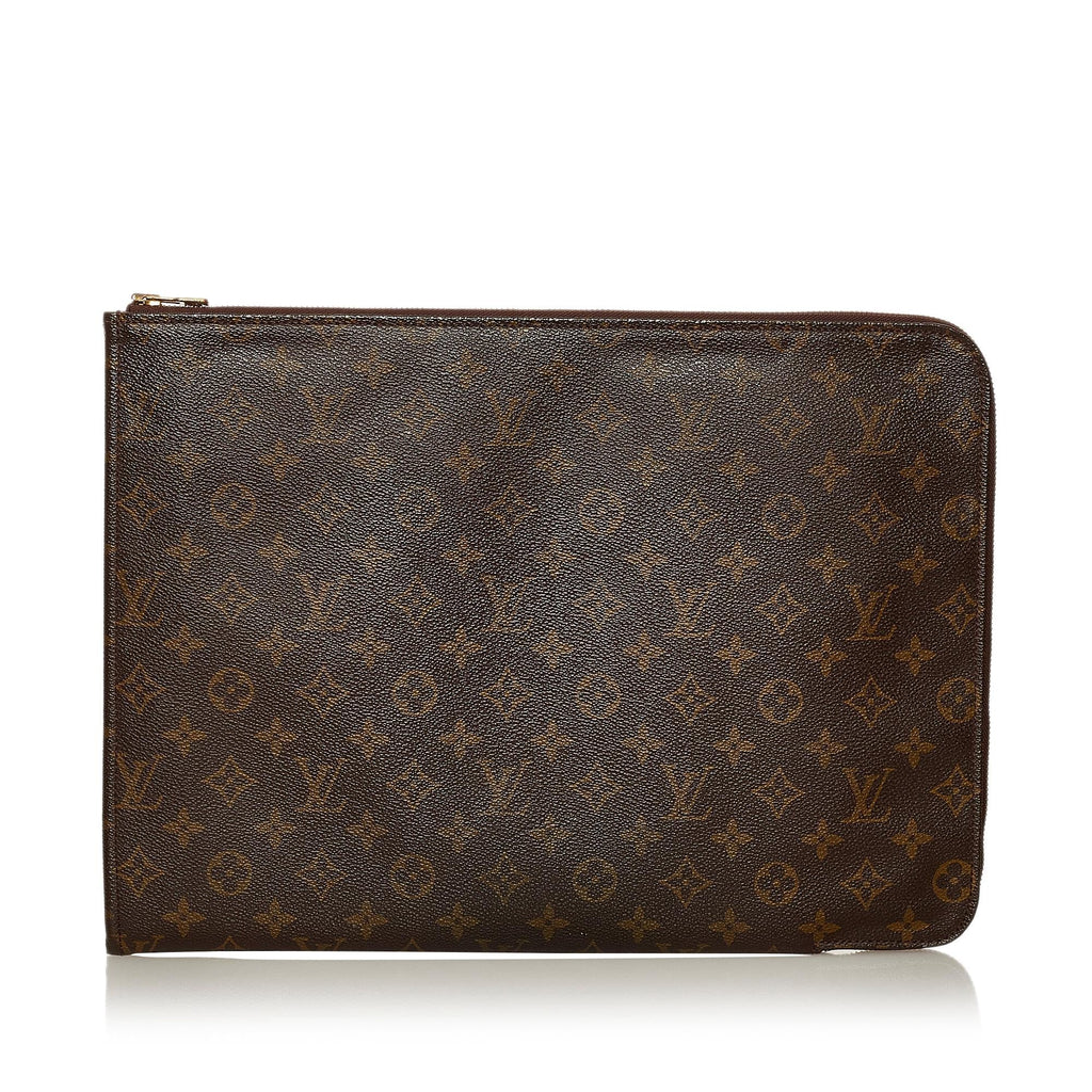 Louis Vuitton Monogram Poche Documents Portfolio (SHG-28622)