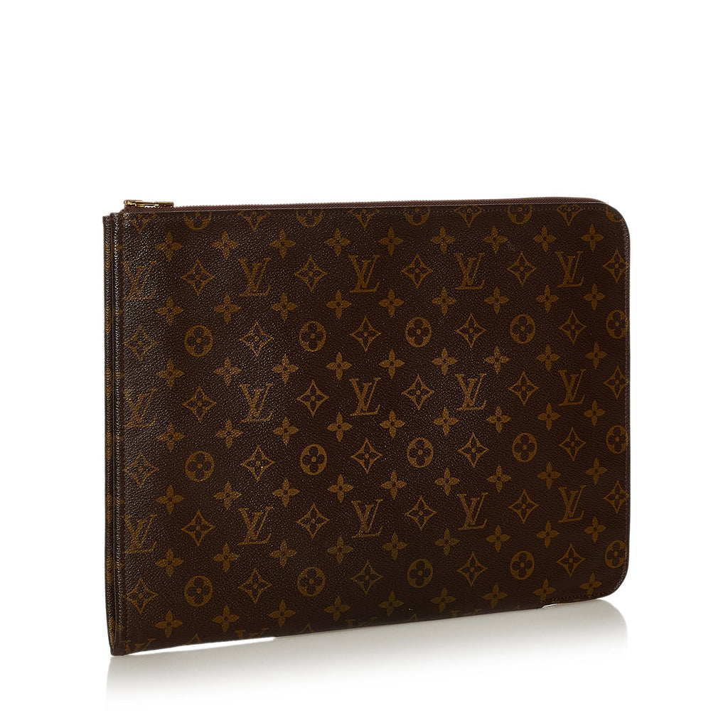 Louis Vuitton Monogram Poche Documents Portfolio (SHG-28622)
