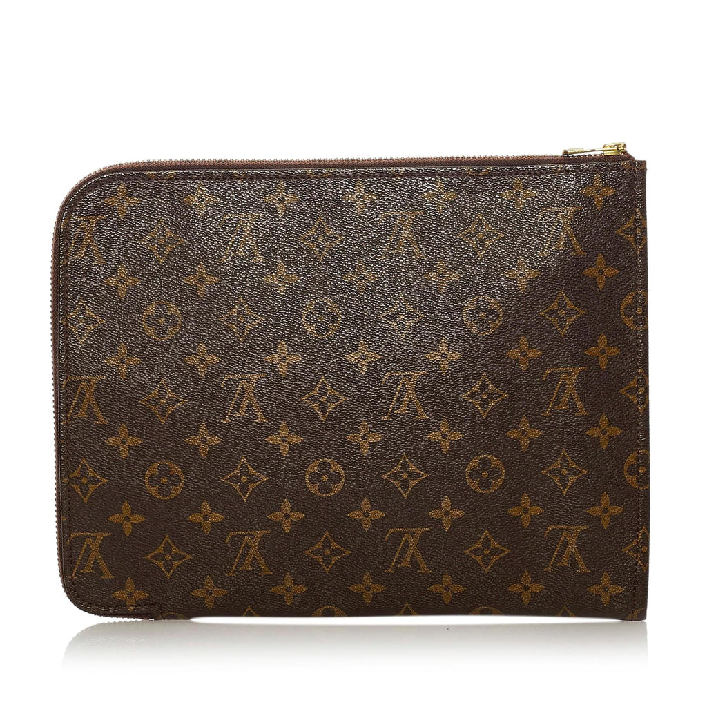 Louis Vuitton Monogram Poche Documents Portfolio (SHG-28982)