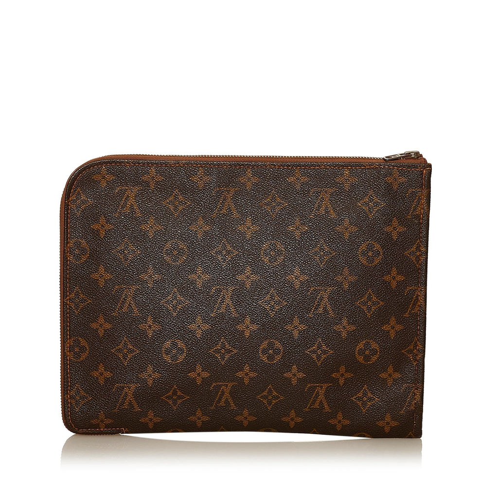 Louis Vuitton Monogram Poche Documents Portfolio (SHG-29565)