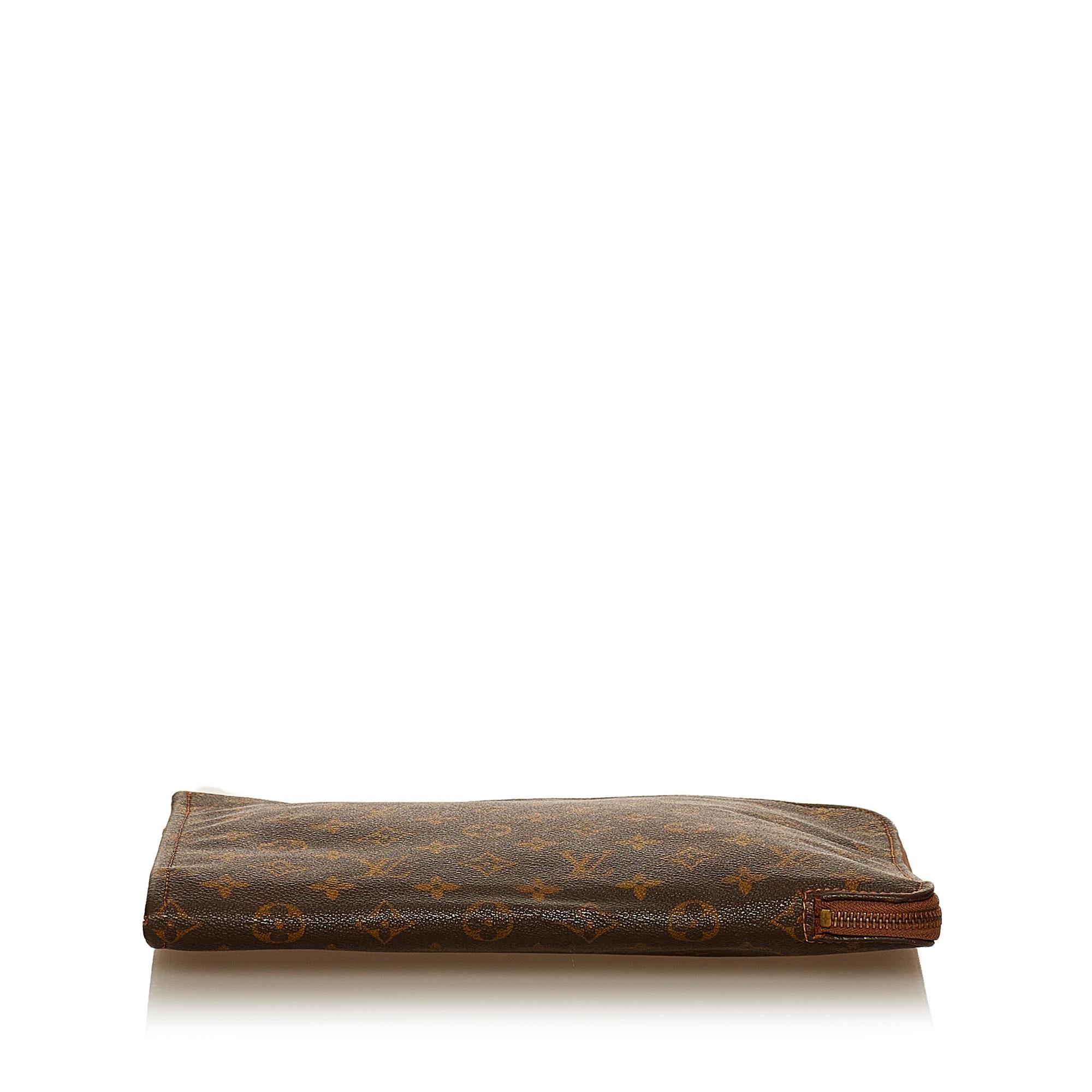 Louis Vuitton Monogram Poche Documents Portfolio (SHG-29565)