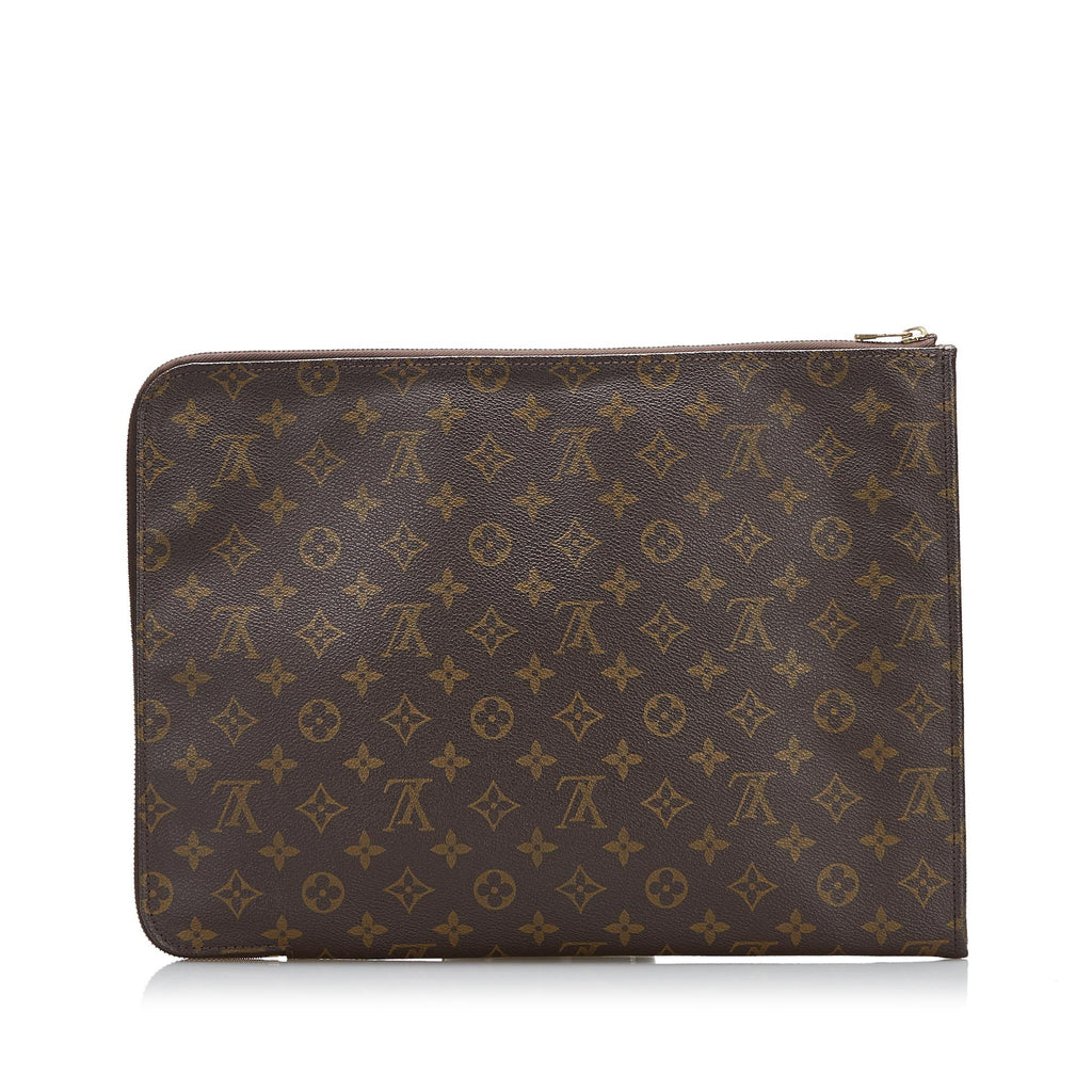 Louis Vuitton Monogram Poche-Documents Portfolio (SHG-NJebZA)