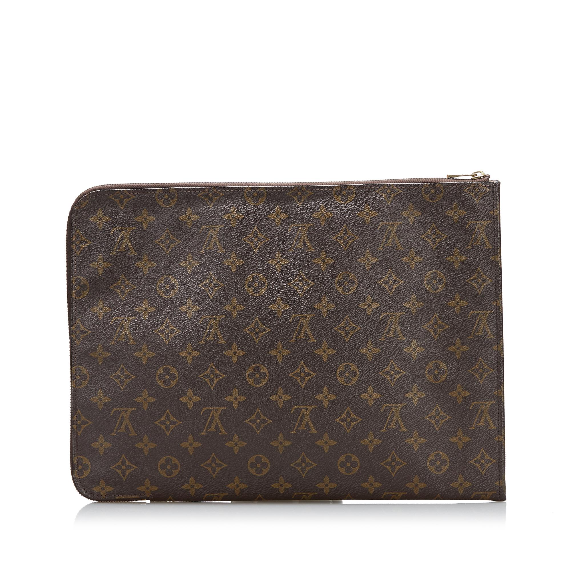 Louis Vuitton Monogram Poche-Documents Portfolio (SHG-NJebZA)