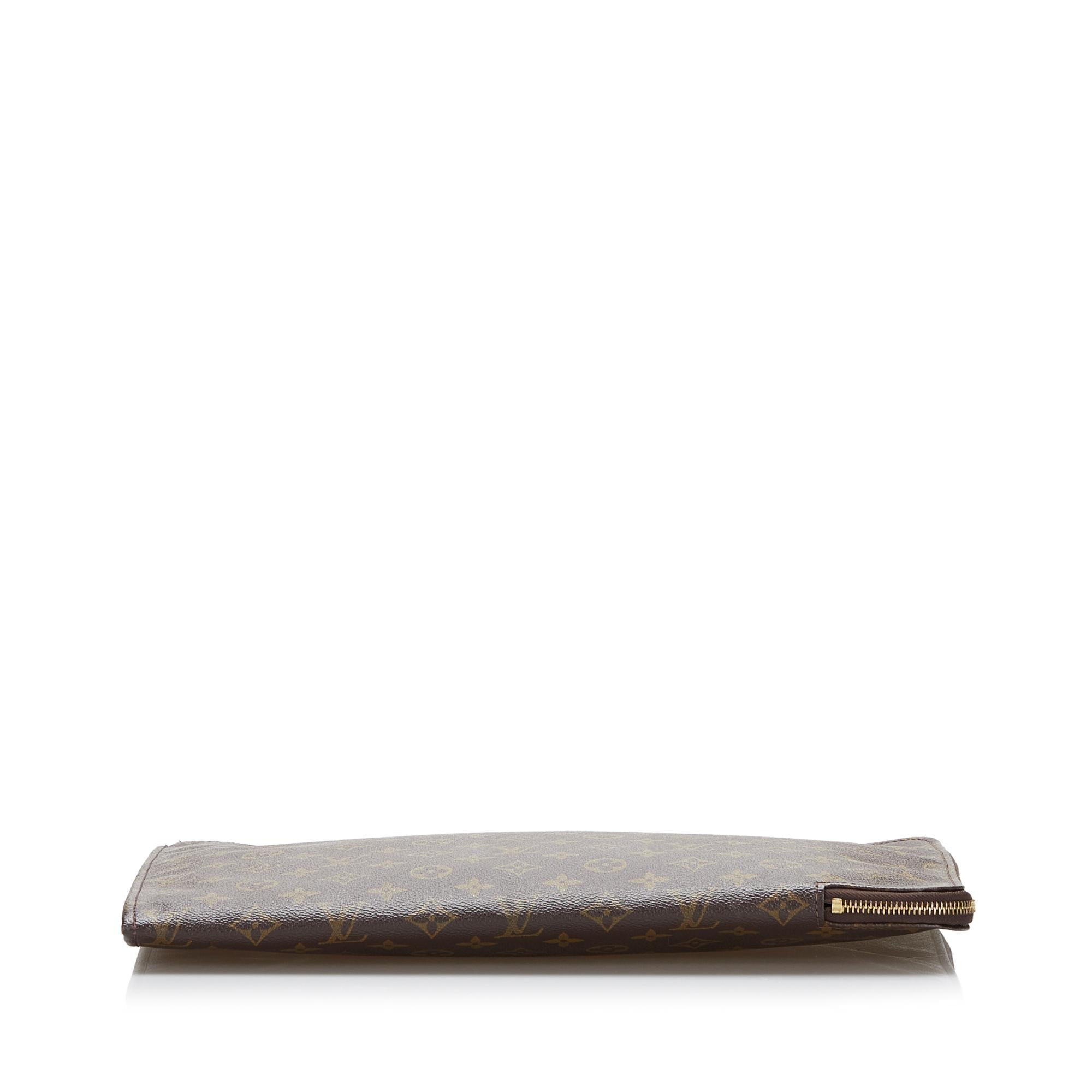 Louis Vuitton Monogram Poche-Documents Portfolio (SHG-NJebZA)