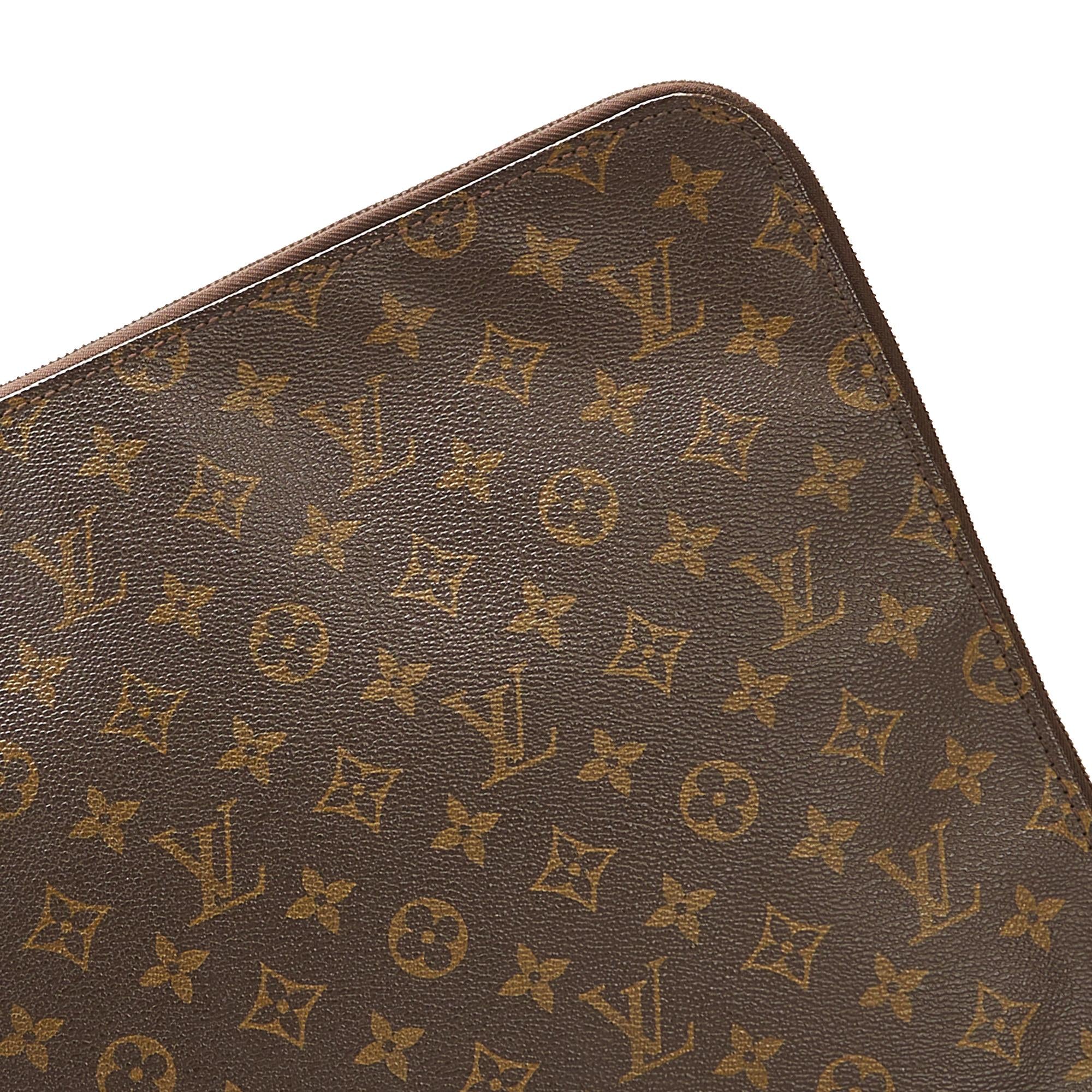 Louis Vuitton Monogram Poche-Documents Portfolio (SHG-NJebZA)