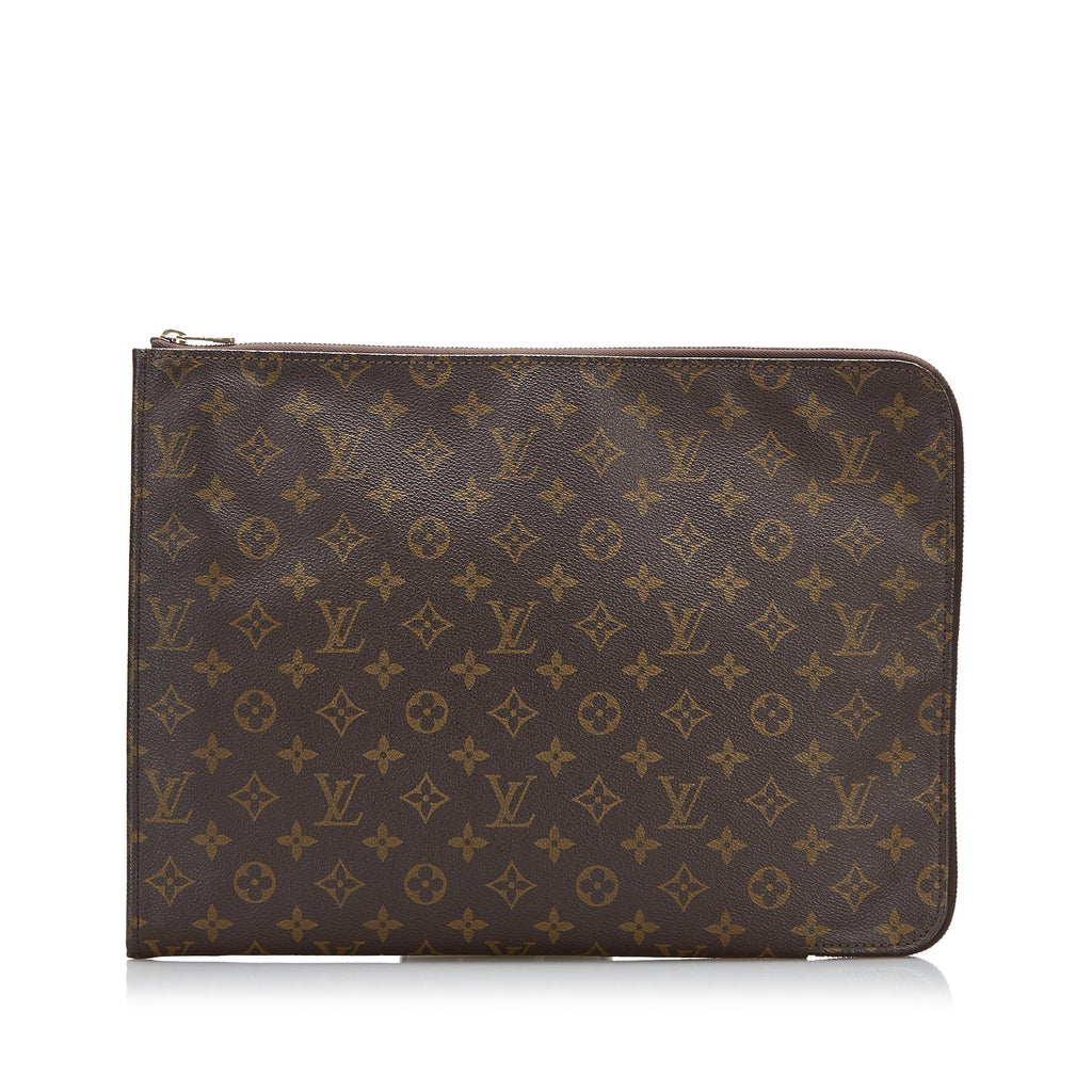 Louis Vuitton Monogram Poche-Documents Portfolio (SHG-NJebZA)
