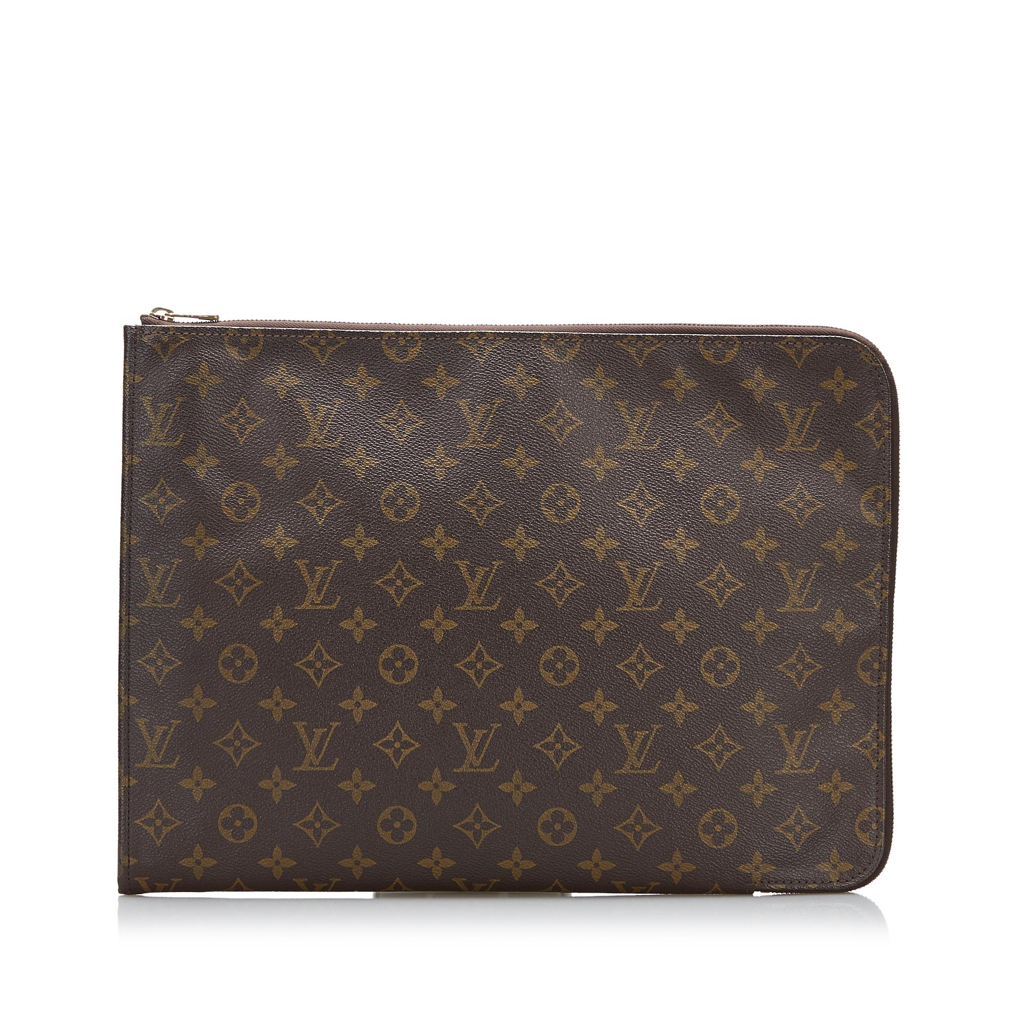 Louis Vuitton Monogram Poche-Documents Portfolio (SHG-NJebZA)