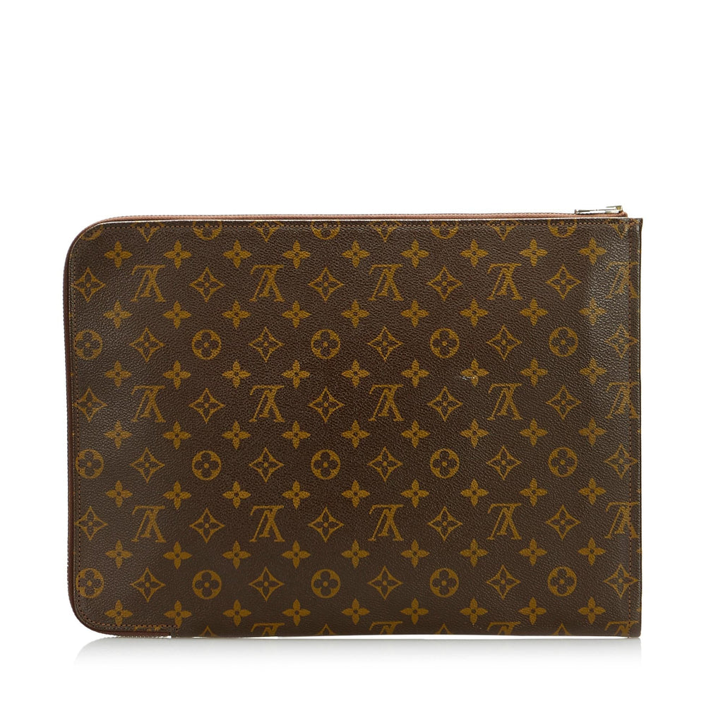 Louis Vuitton Monogram Poche Documents Portfolio (SHG-75tMK5)