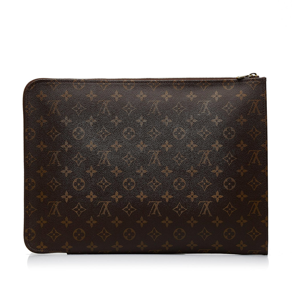 Louis Vuitton Monogram Poche Documents Portfolio (SHG-X9pApM)