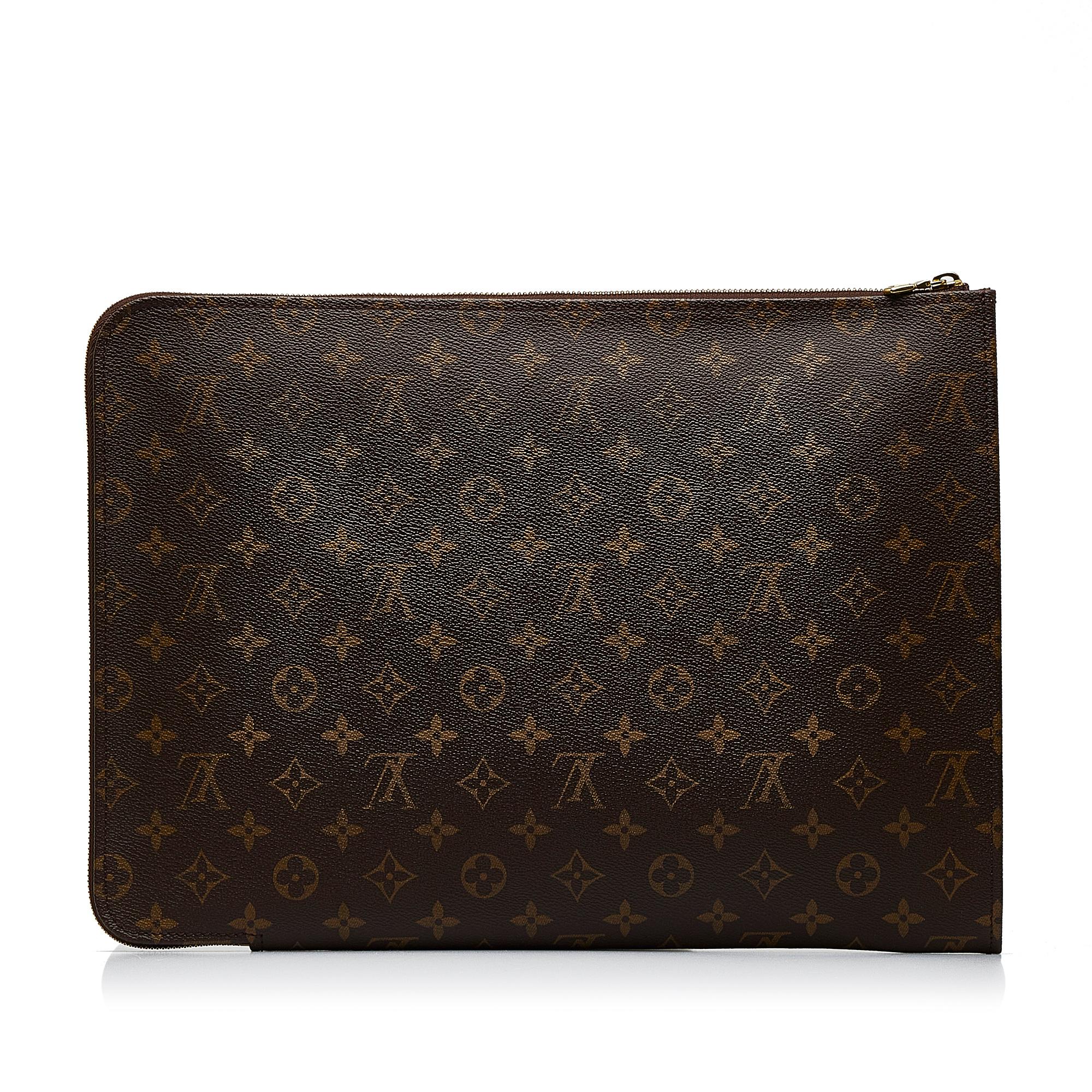Louis Vuitton Monogram Poche Documents Portfolio (SHG-X9pApM)