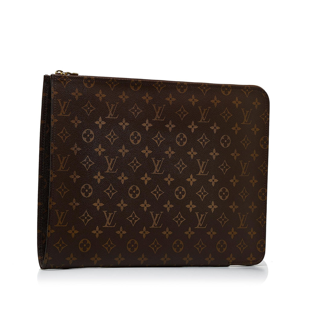Louis Vuitton Monogram Poche Documents Portfolio (SHG-X9pApM)