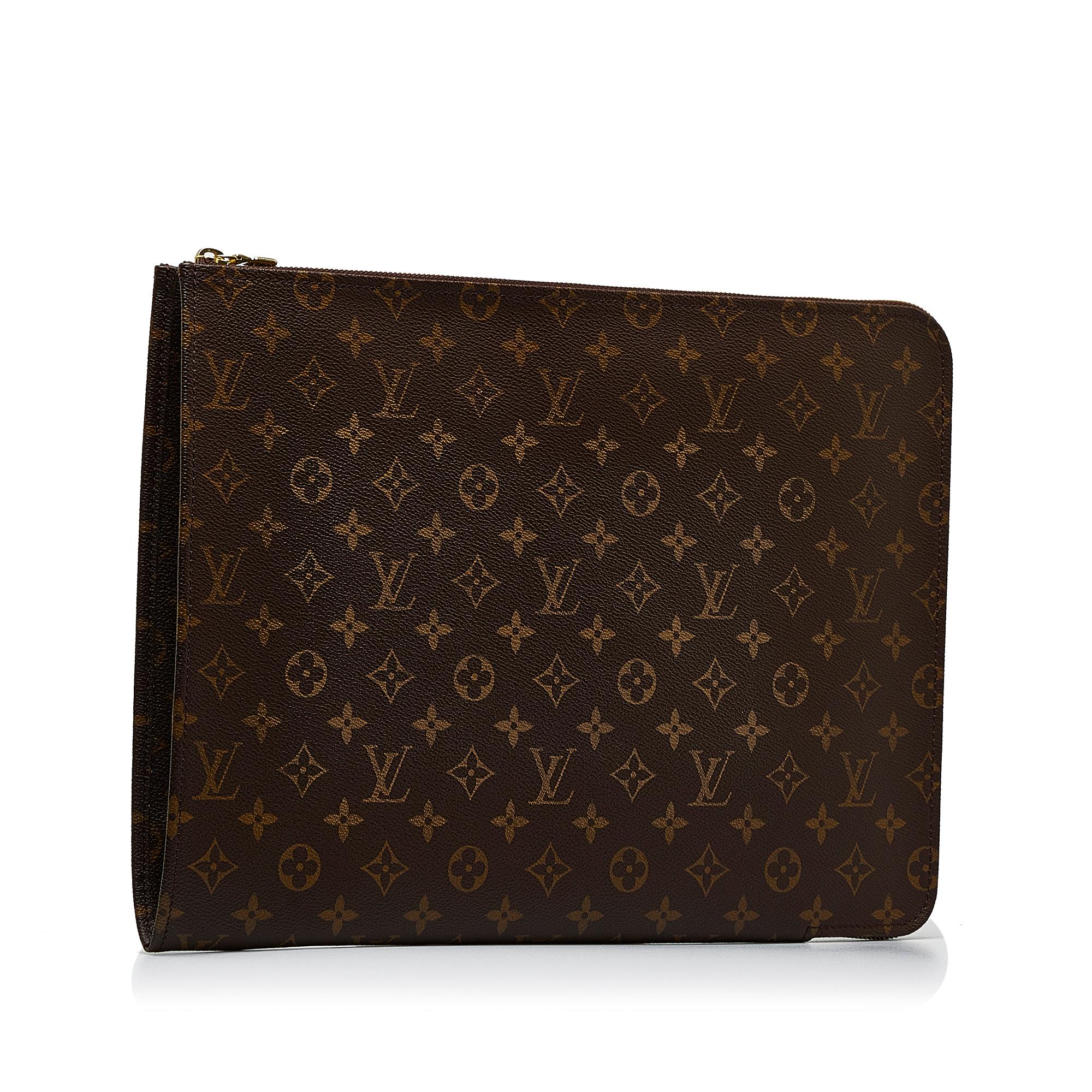 Louis Vuitton Monogram Poche Documents Portfolio (SHG-X9pApM)
