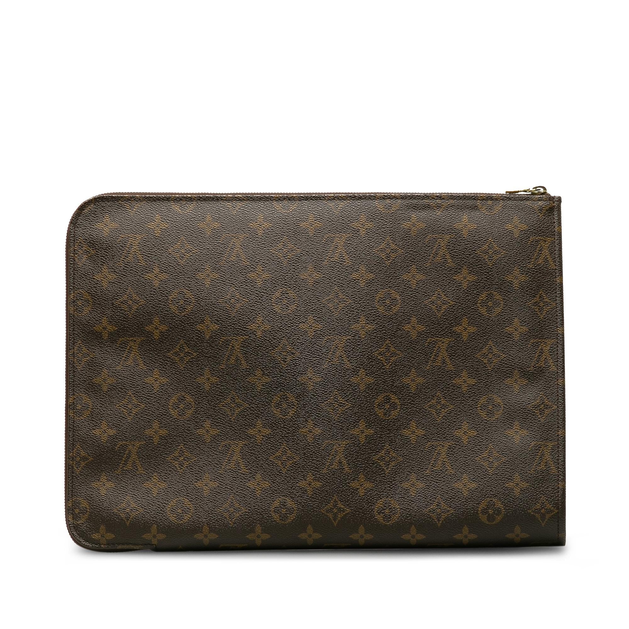 Louis Vuitton Monogram Poche Documents Portfolio (SHG-bYAJpS)