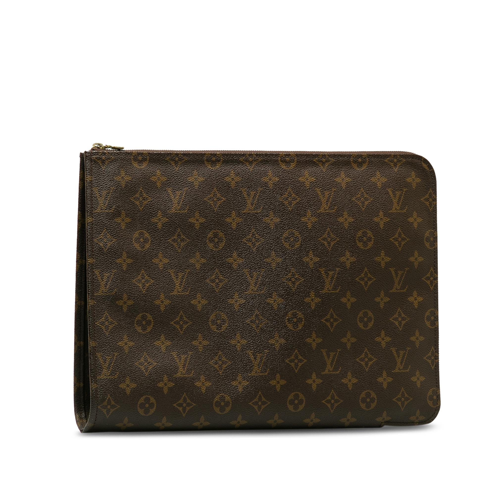 Louis Vuitton Monogram Poche Documents Portfolio (SHG-bYAJpS)