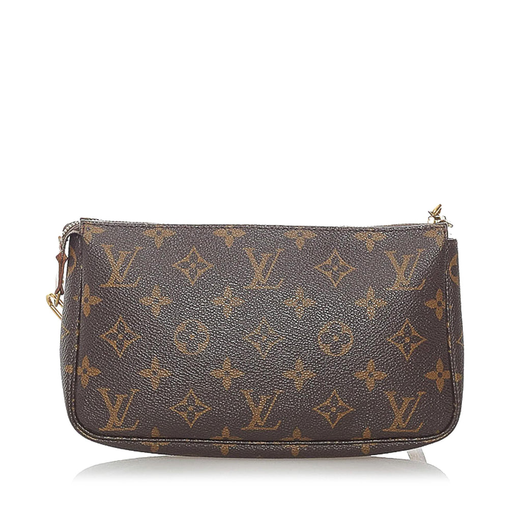 Louis Vuitton Monogram Pochette Accessoires Long Strap (SHG-31486)